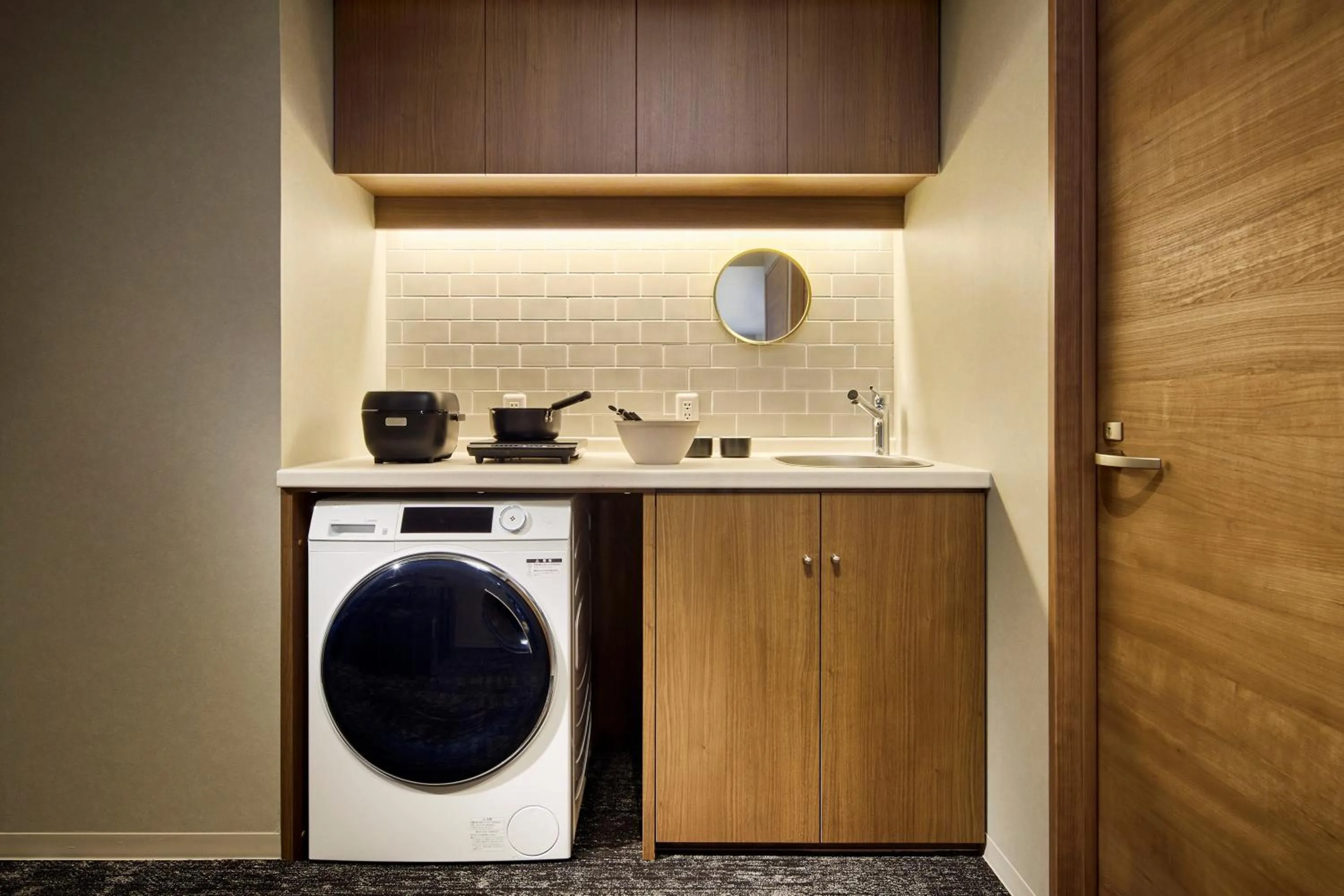 kitchen in Minn Sapporo Odori W18 Station