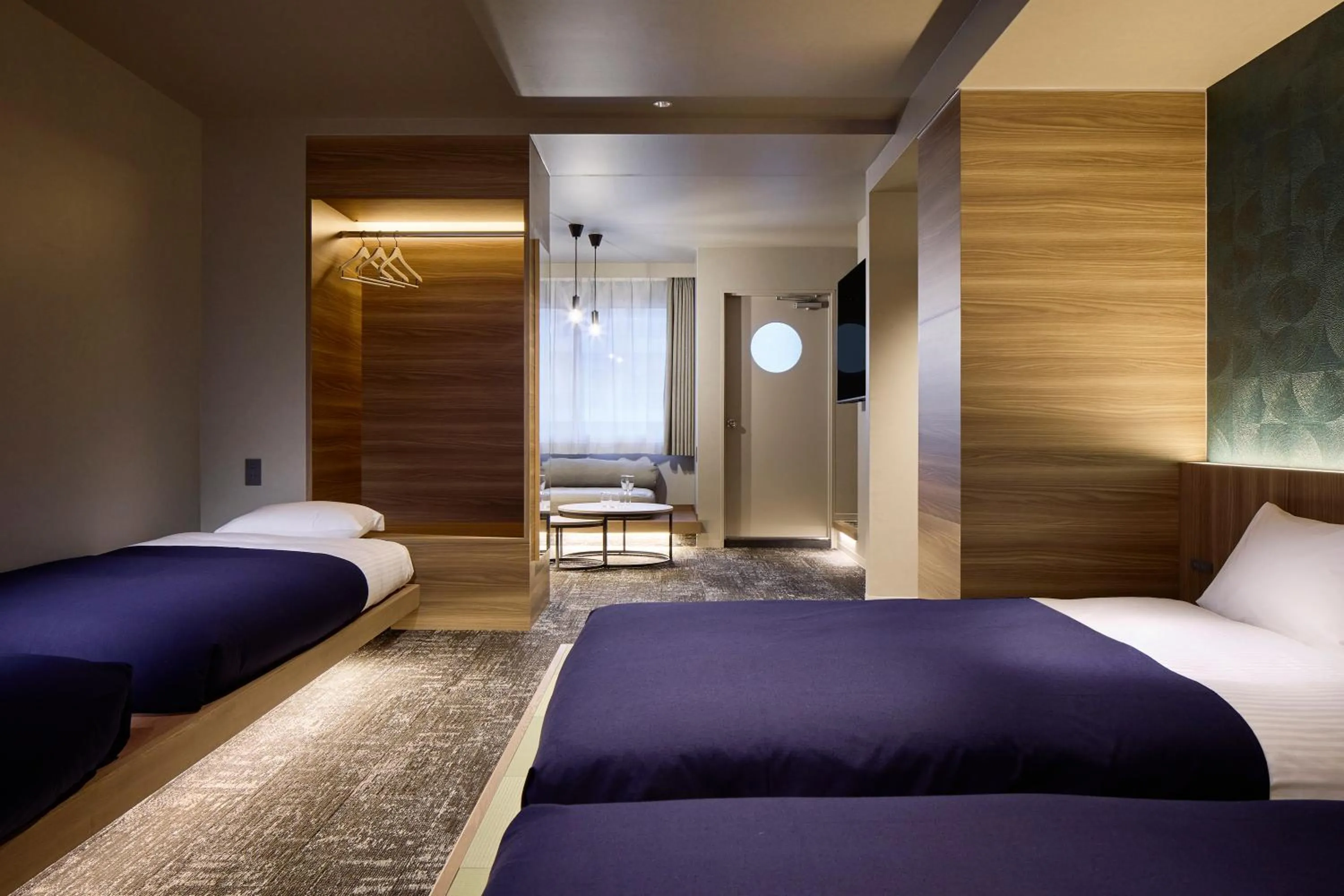 Bed in Minn Sapporo Odori W18 Station