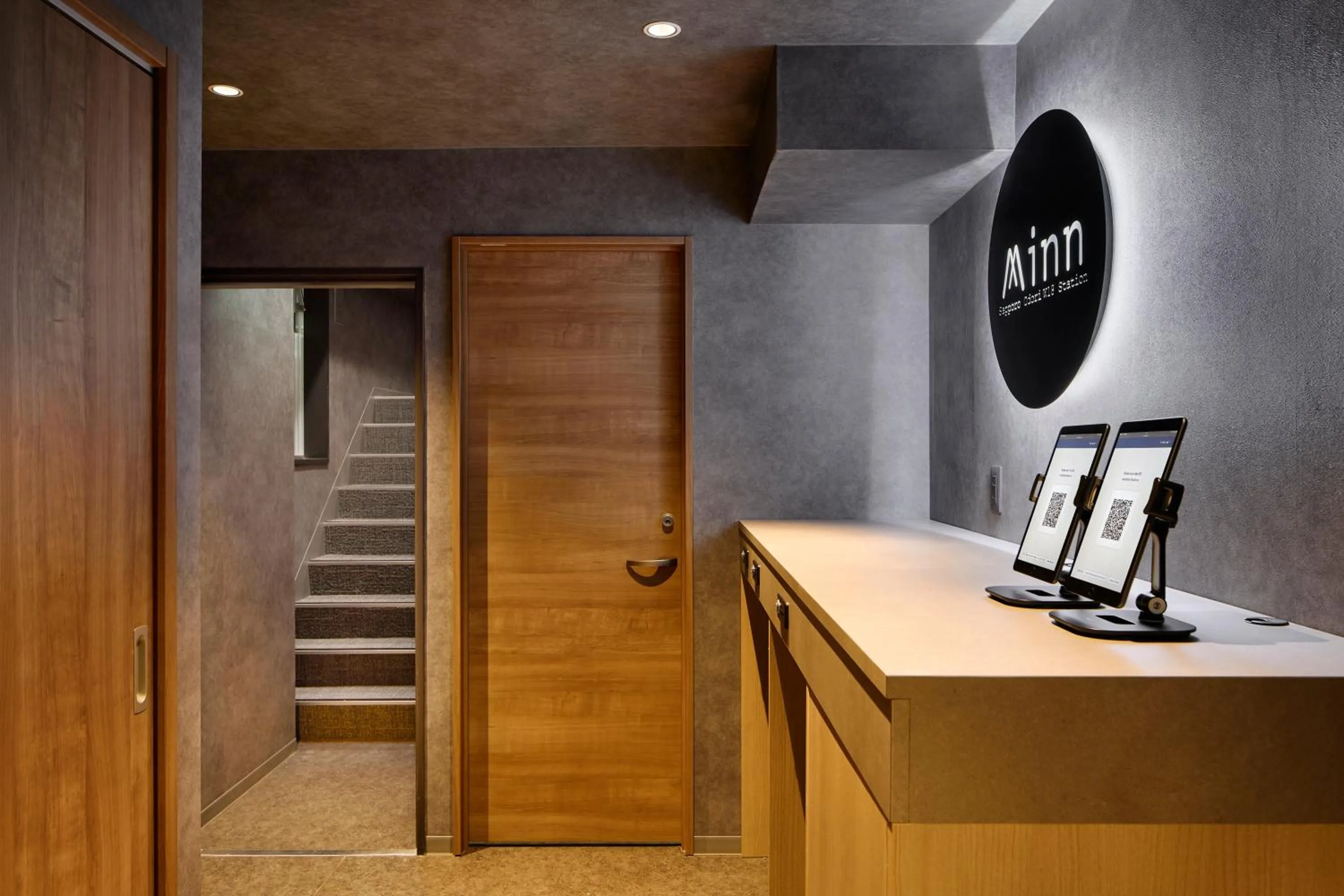 Lobby or reception in Minn Sapporo Odori W18 Station