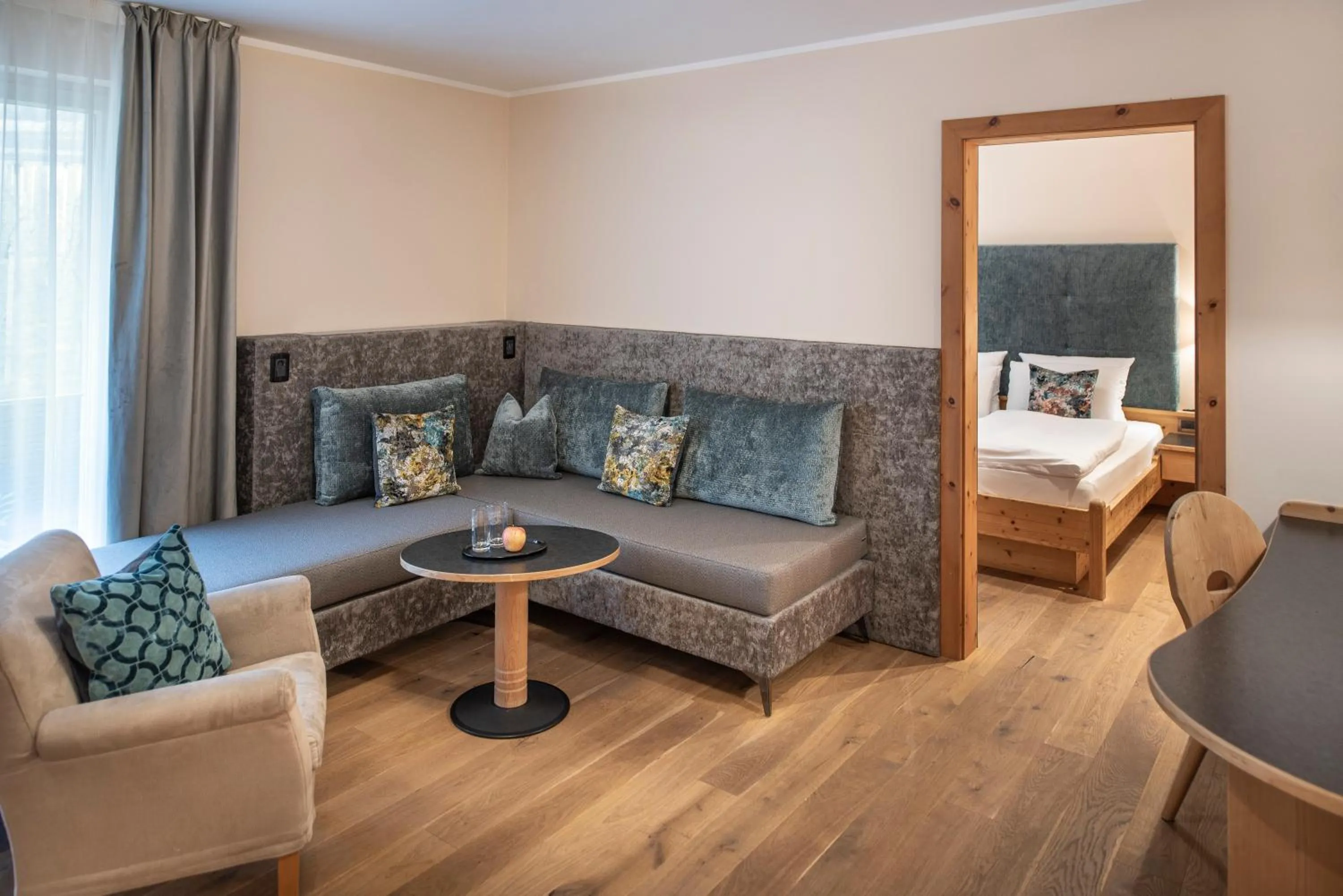 Bed in Vitalpina Hotel Waldhof