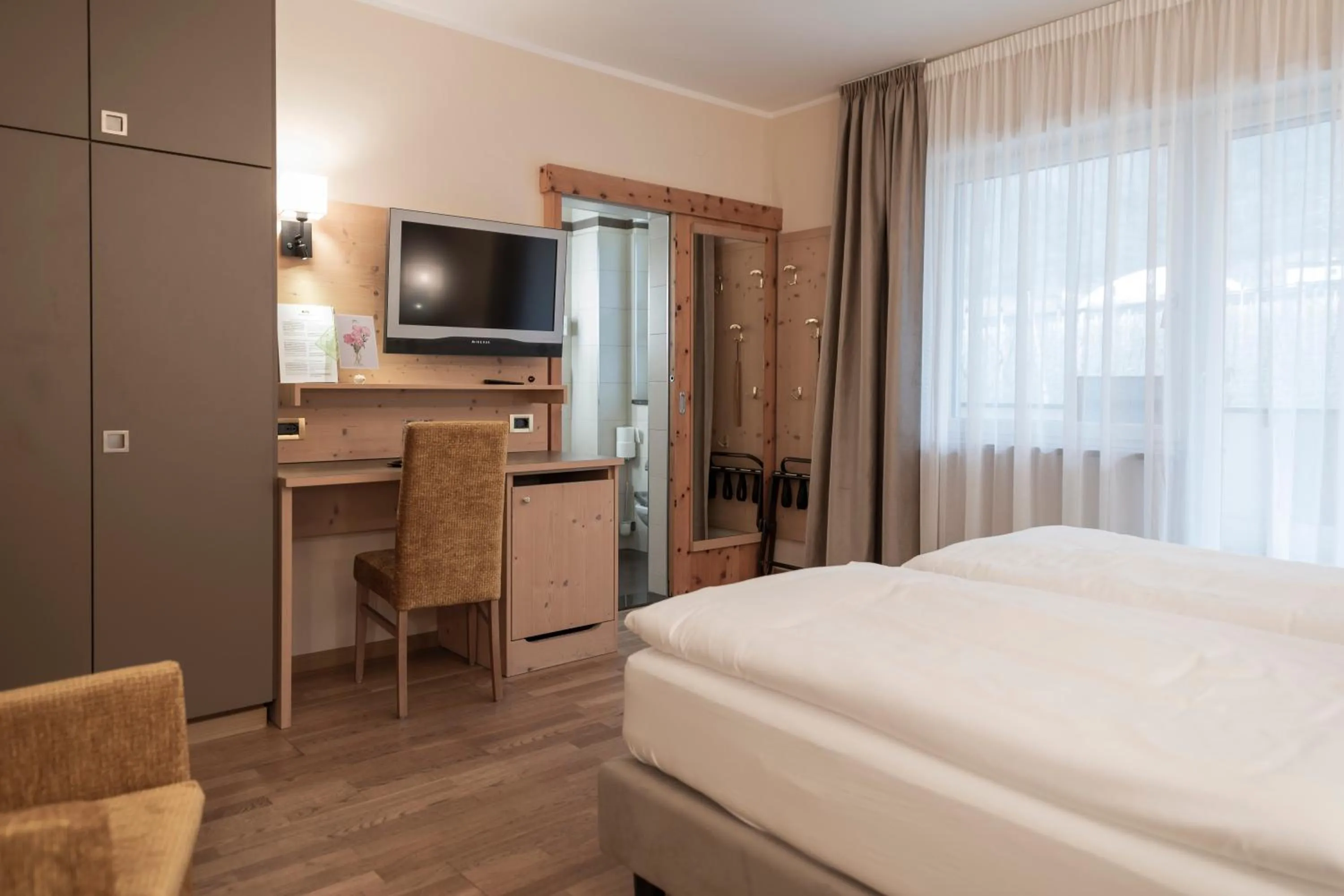 Bed in Vitalpina Hotel Waldhof