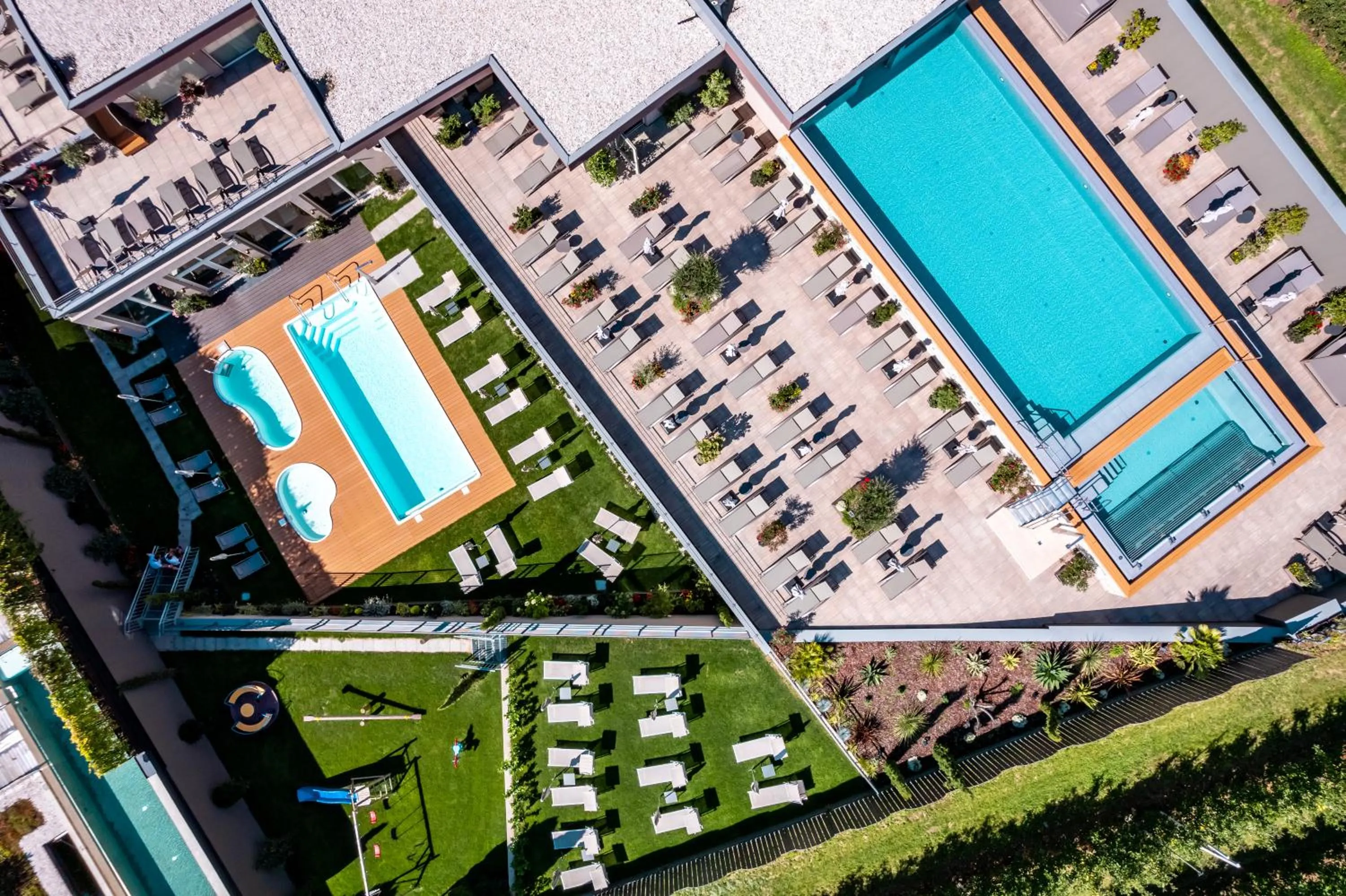 Bird's eye view in Vitalpina Hotel Waldhof