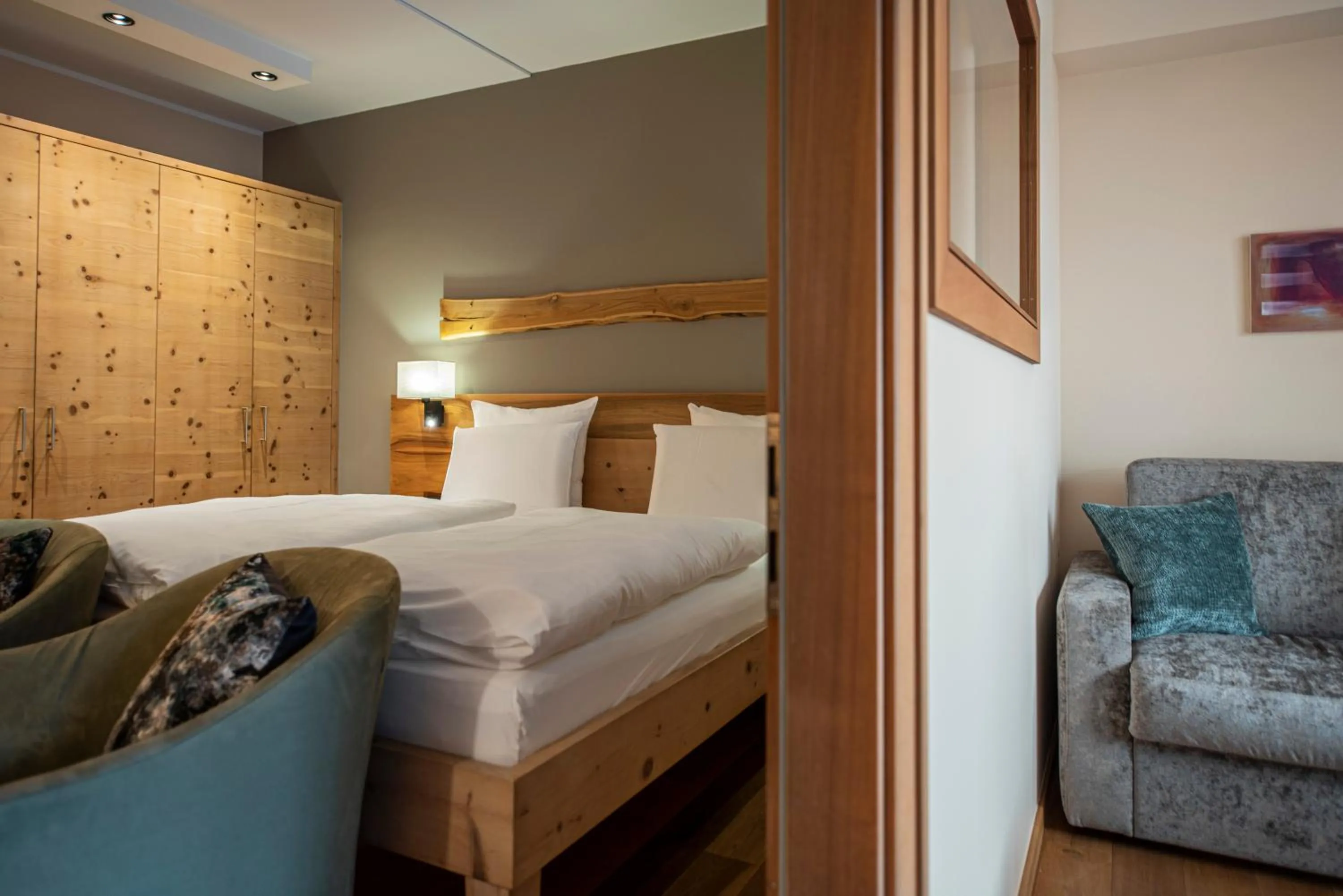 Bedroom, Bed in Vitalpina Hotel Waldhof