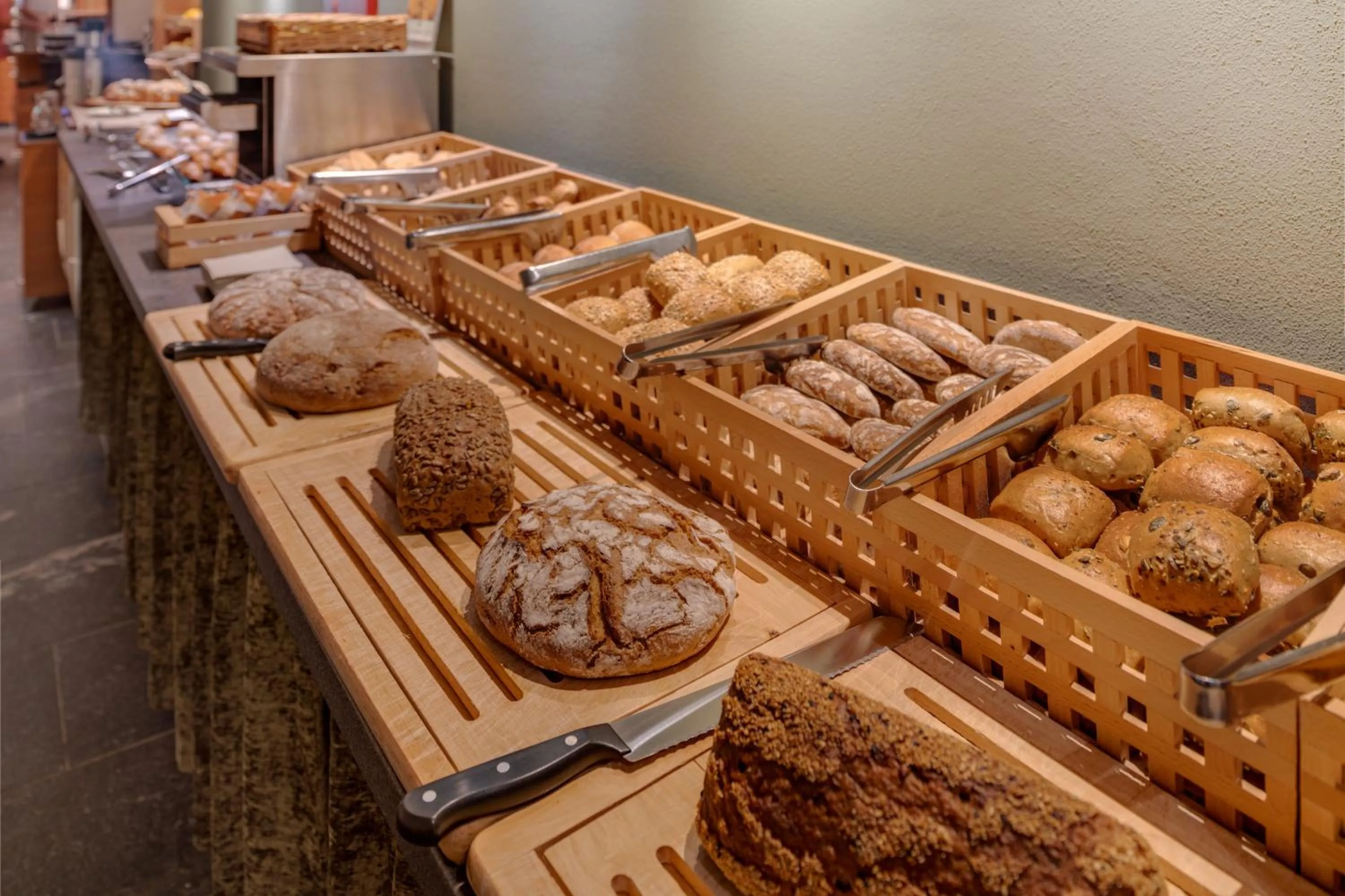 Italian breakfast in Vitalpina Hotel Waldhof