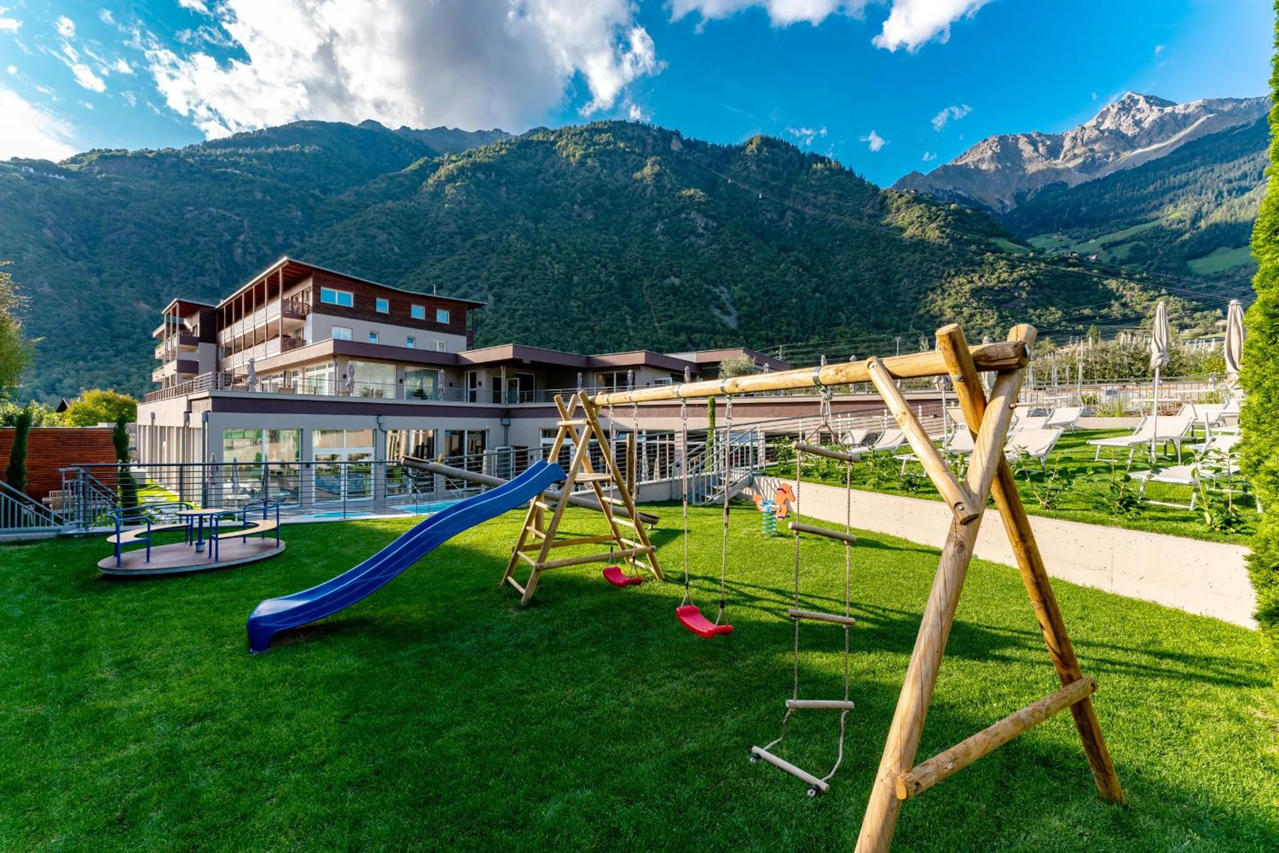Children play ground in Vitalpina Hotel Waldhof