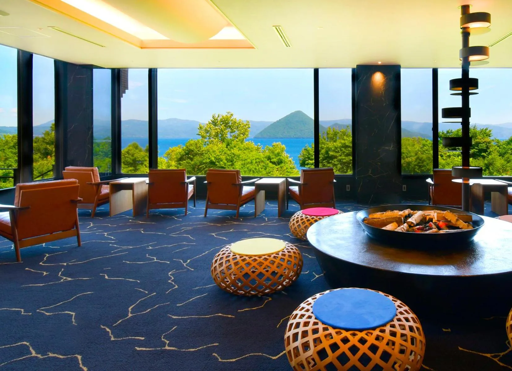 Lobby or reception in Hotel Premium Lake TOYA