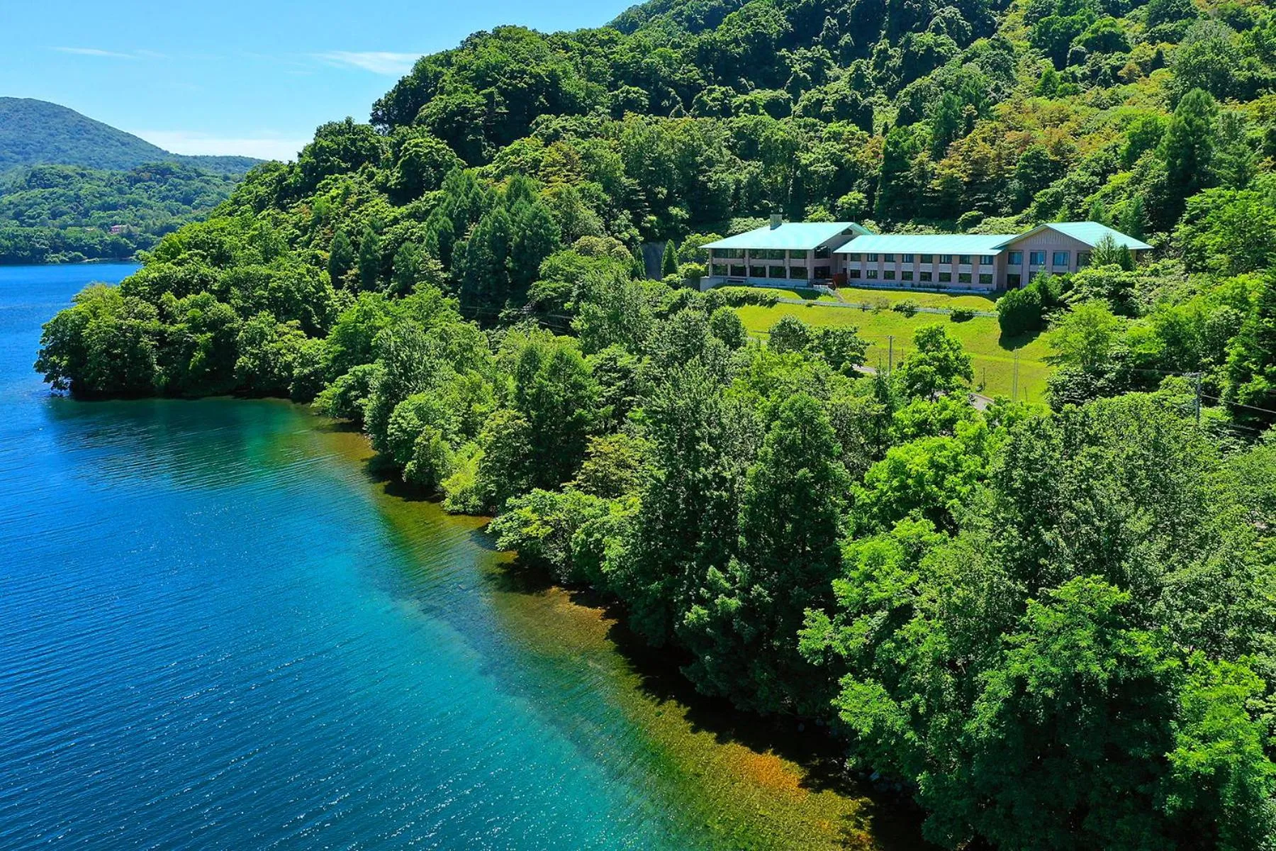 Property building in Hotel Premium Lake TOYA