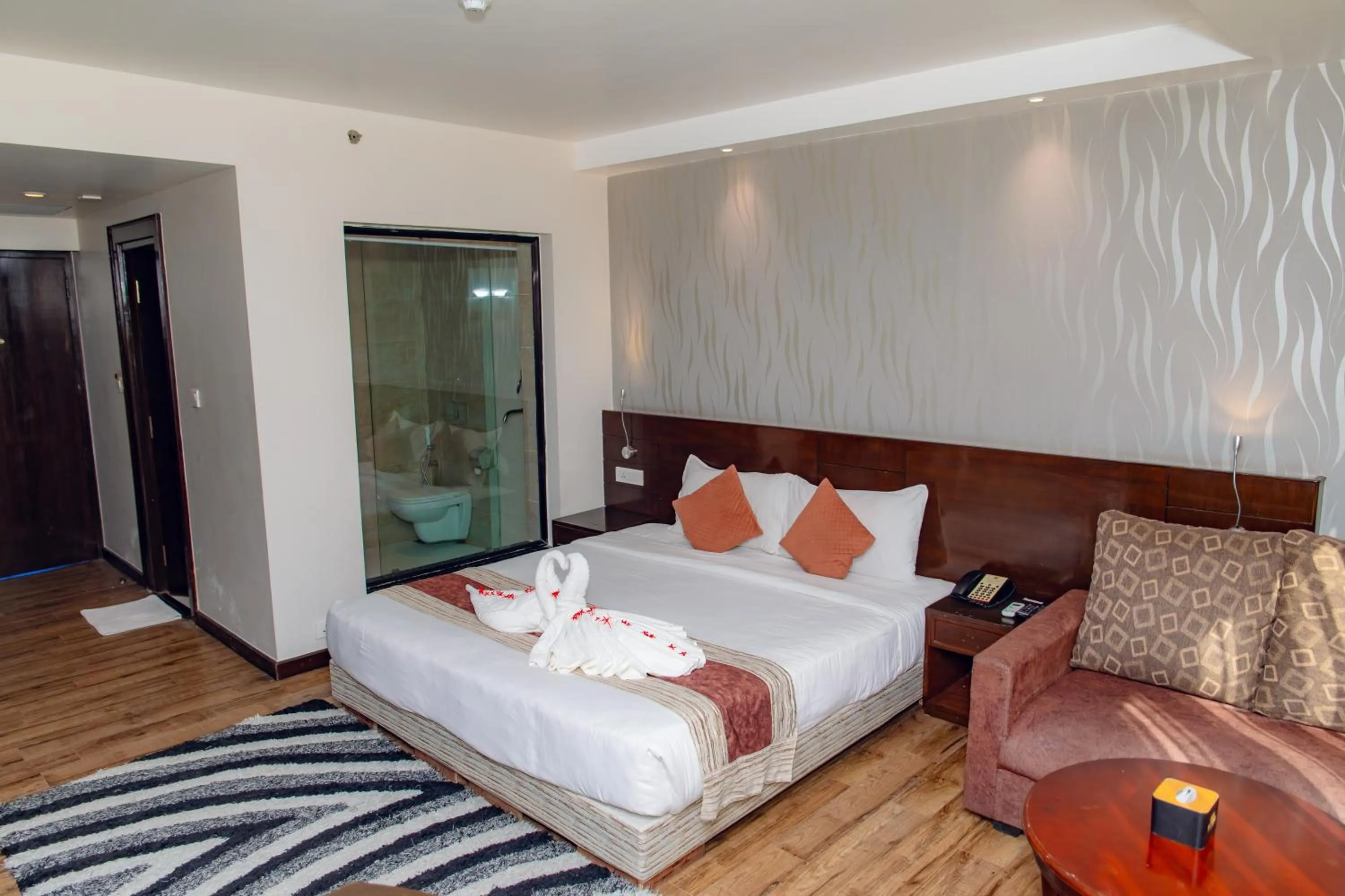 Photo of the whole room, Bed in Bodhi Redsun - Gateway to Lumbini, Comfort in Bhairahawa