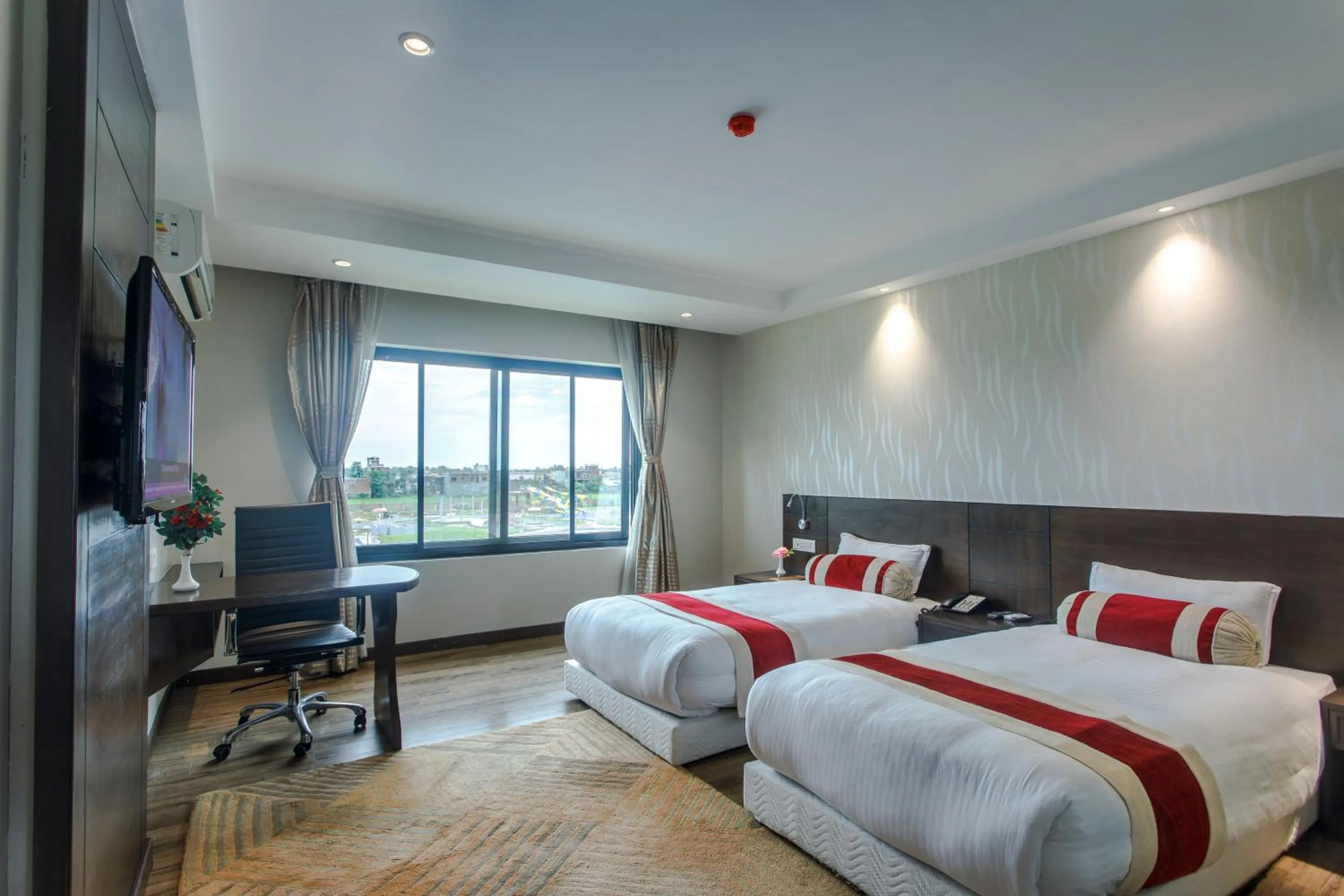 Bedroom, Bed in Bodhi Redsun - Gateway to Lumbini, Comfort in Bhairahawa