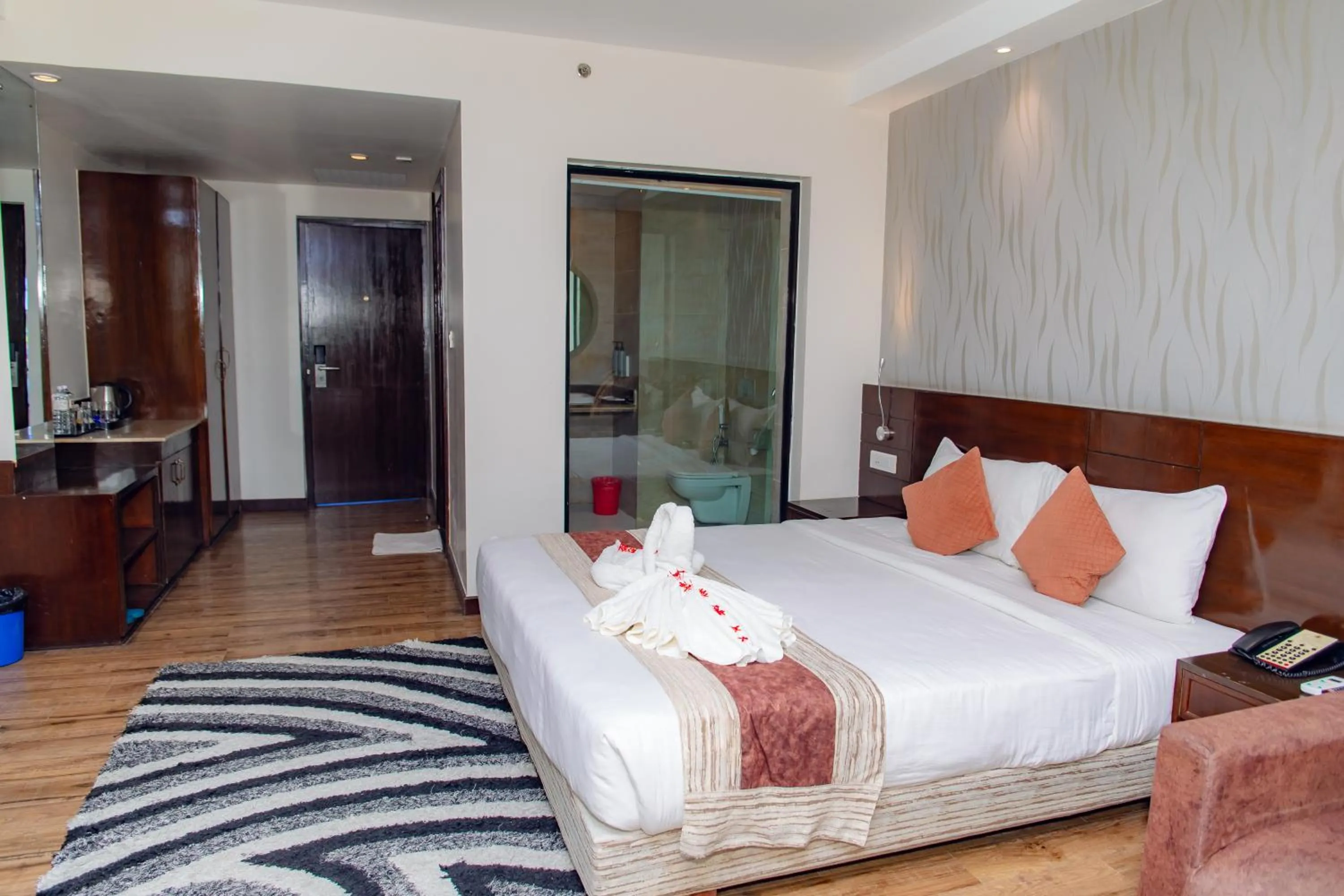 Photo of the whole room, Bed in Bodhi Redsun - Gateway to Lumbini, Comfort in Bhairahawa