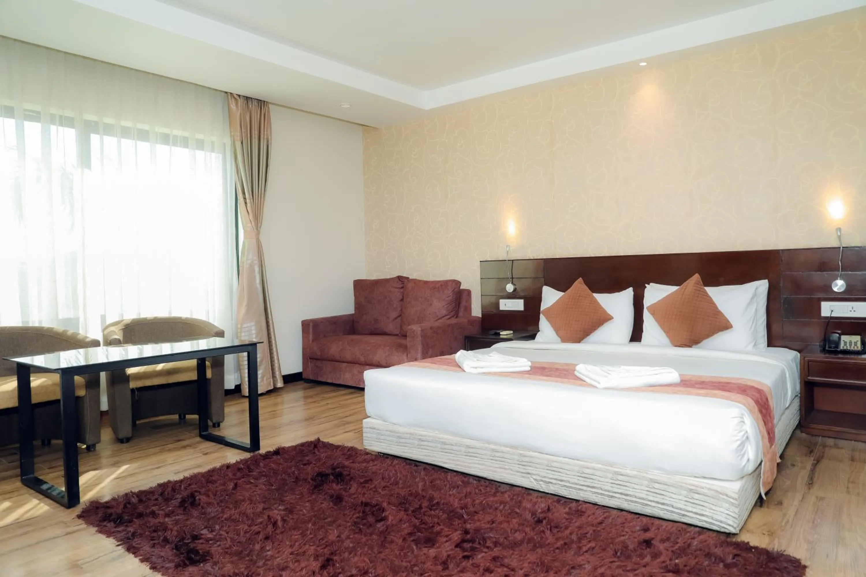 Photo of the whole room, Bed in Bodhi Redsun - Gateway to Lumbini, Comfort in Bhairahawa