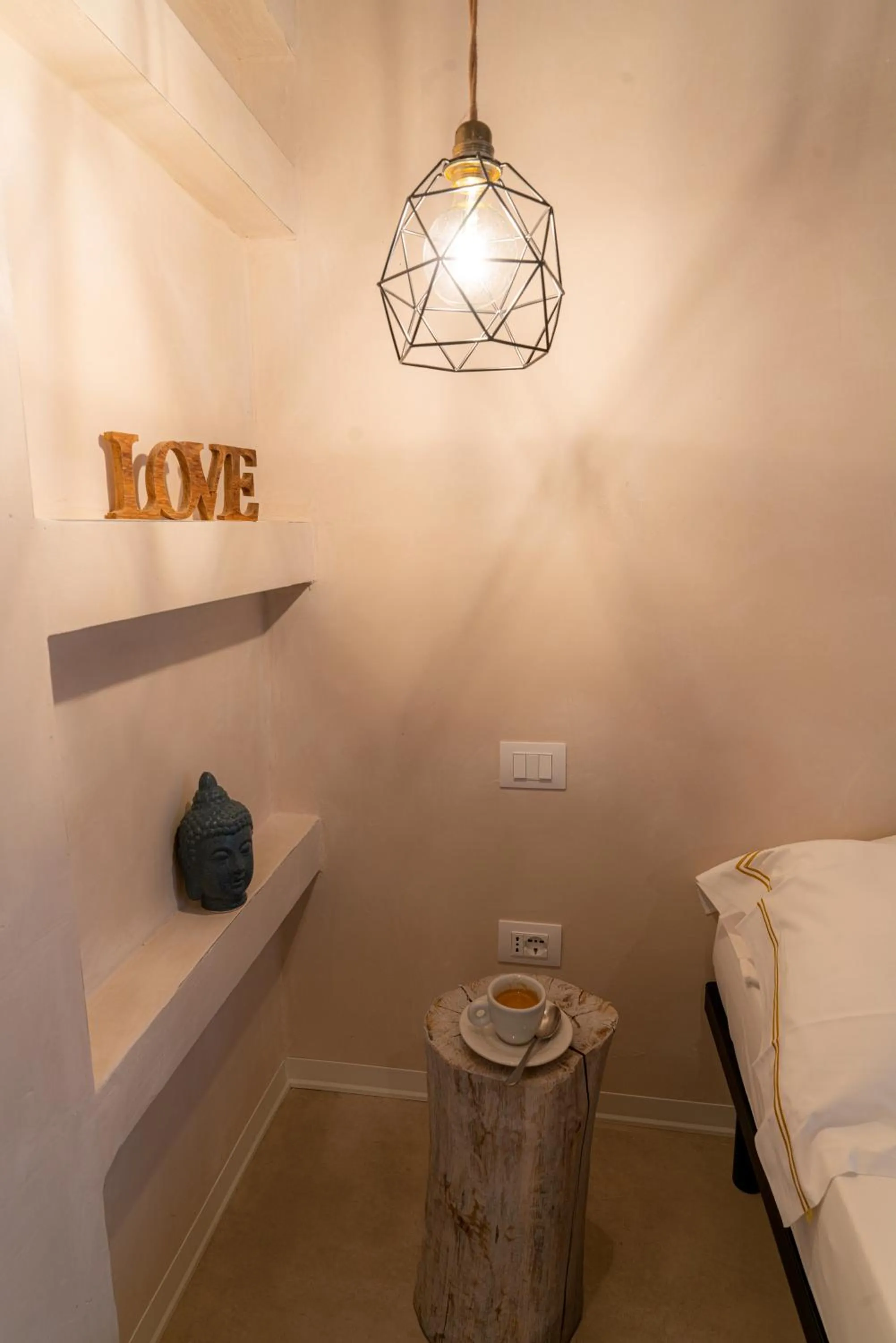 Decorative detail, Bed in MORF suites