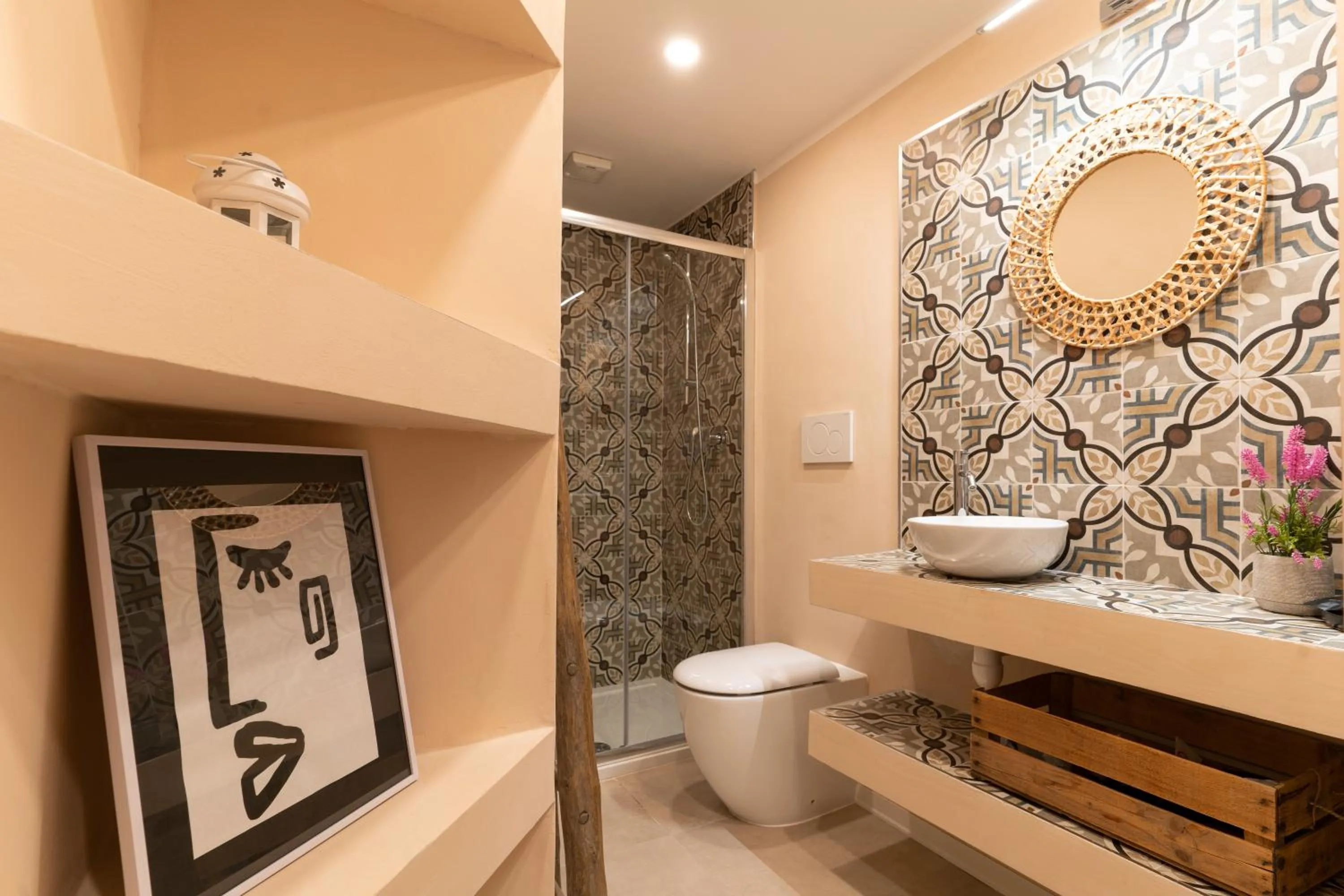 Bathroom in MORF suites