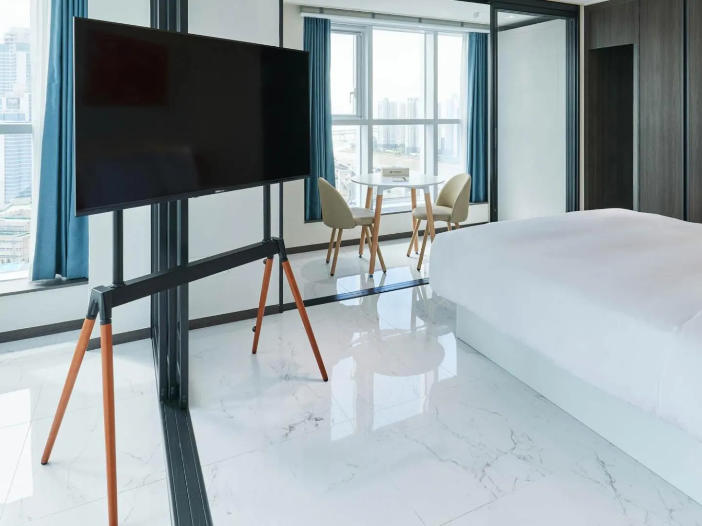 Bed in NewCZ Centum Hotel