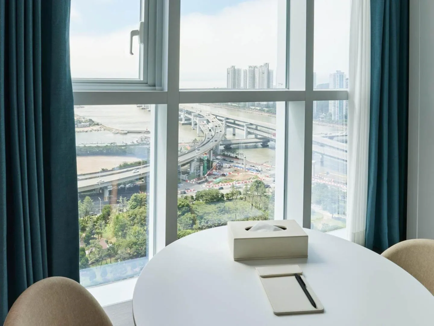 City view in NewCZ Centum Hotel