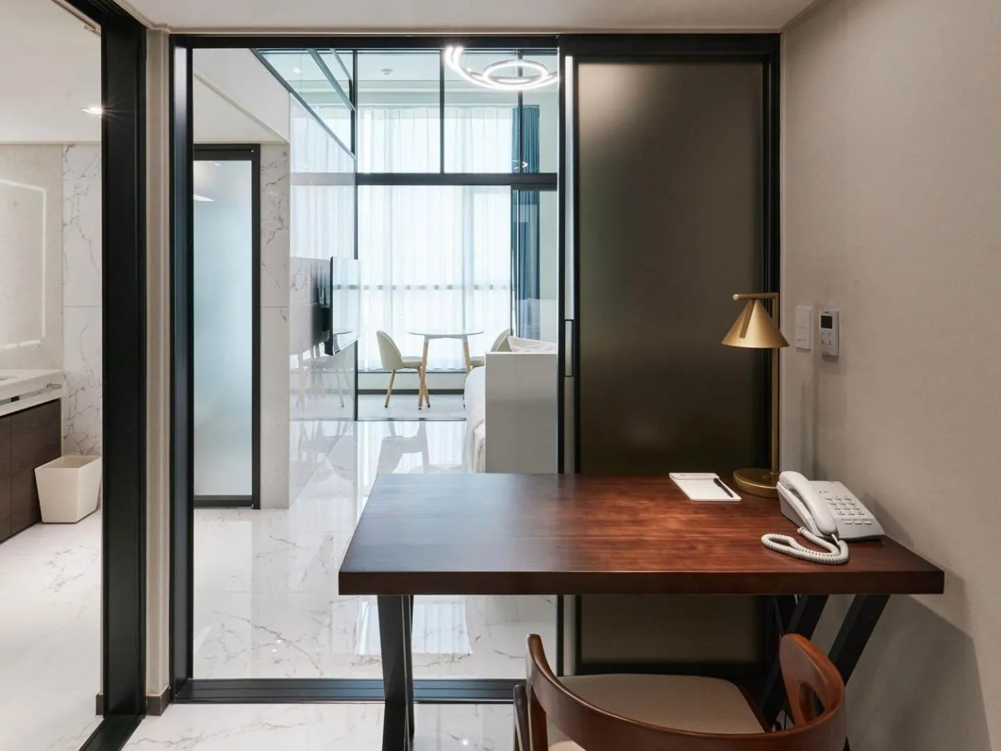 Seating area, Bed in NewCZ Centum Hotel