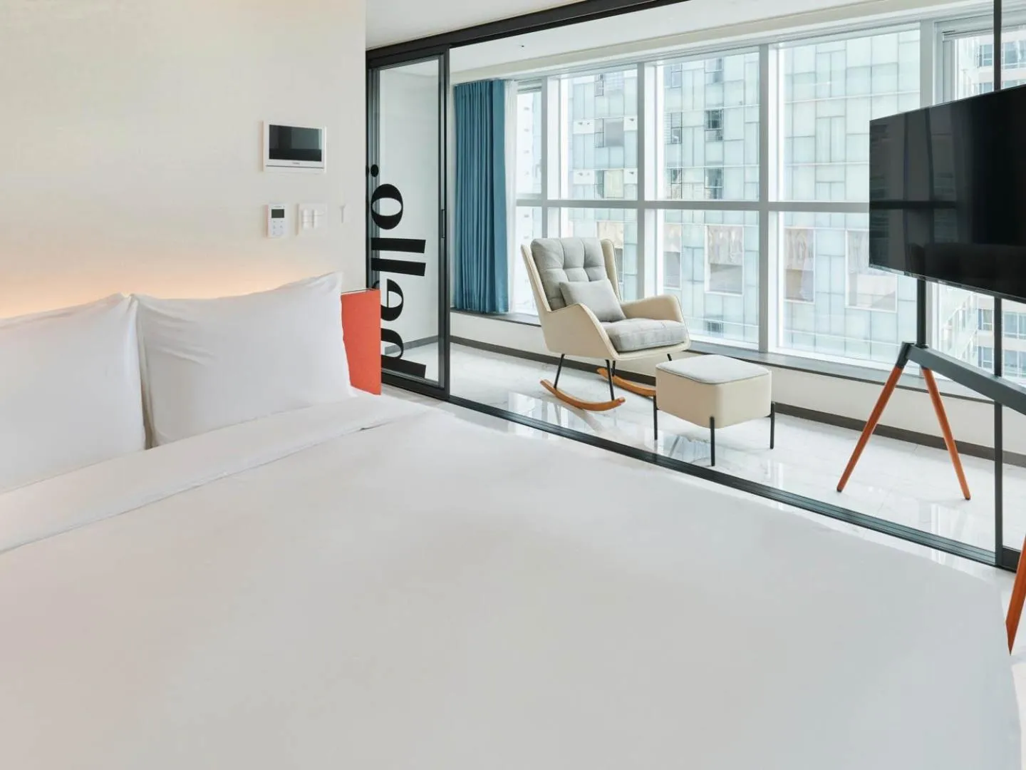 Bed in NewCZ Centum Hotel