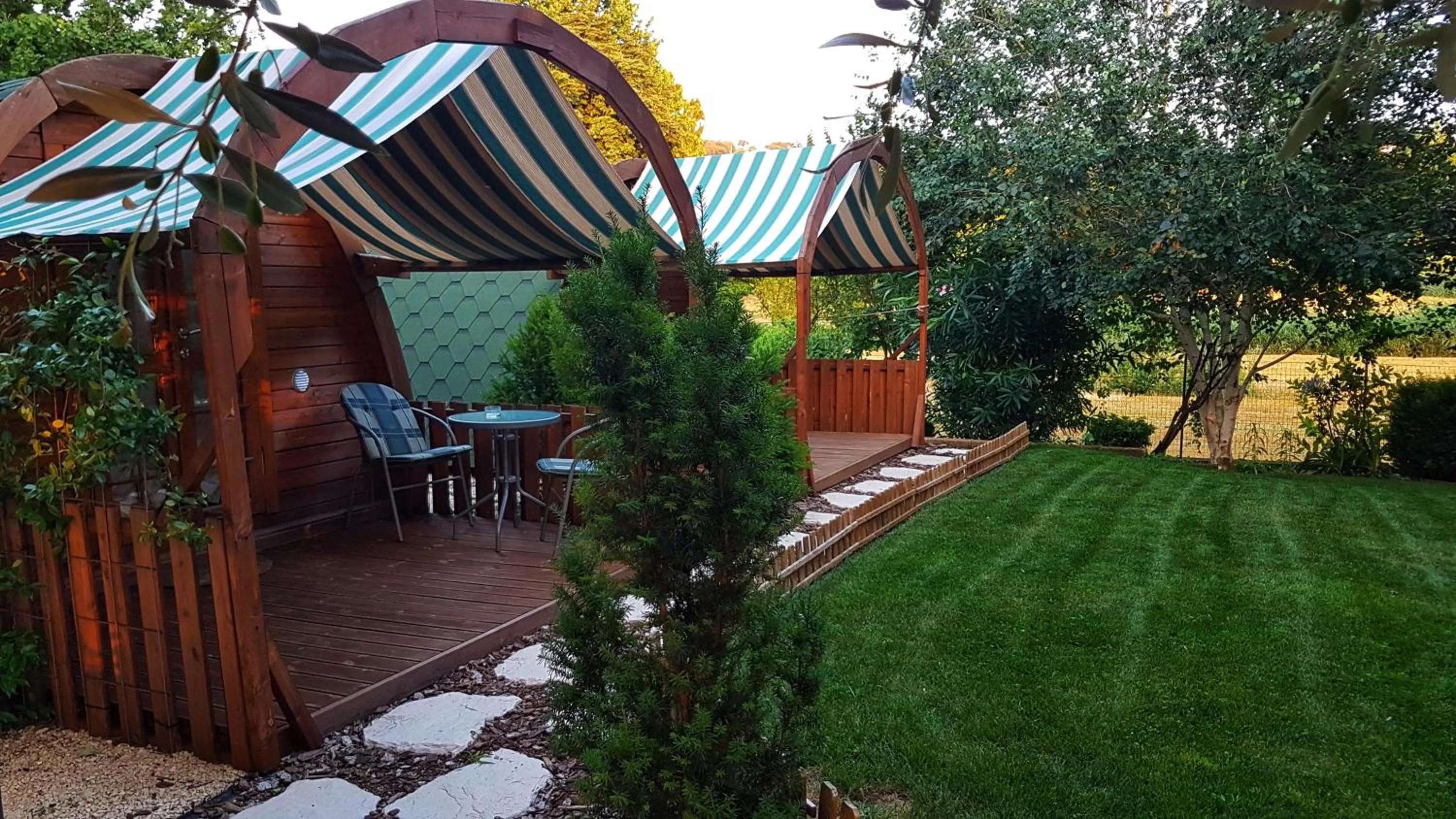 Patio in Asso Bed & Breakfast