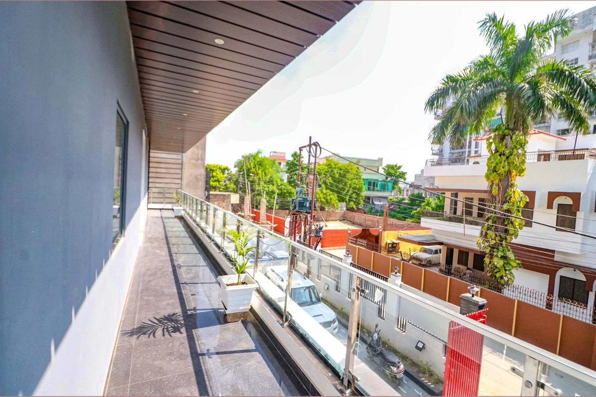 Balcony/Terrace in FabHotel Premium Kashi - Sarnath museum