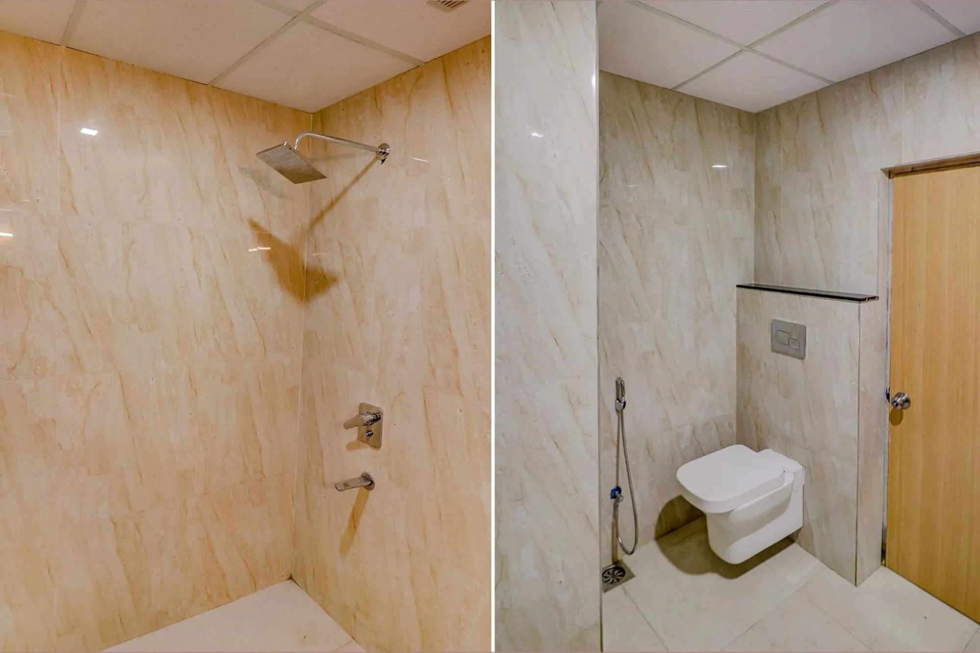 Bathroom in FabHotel Premium Kashi - Sarnath museum