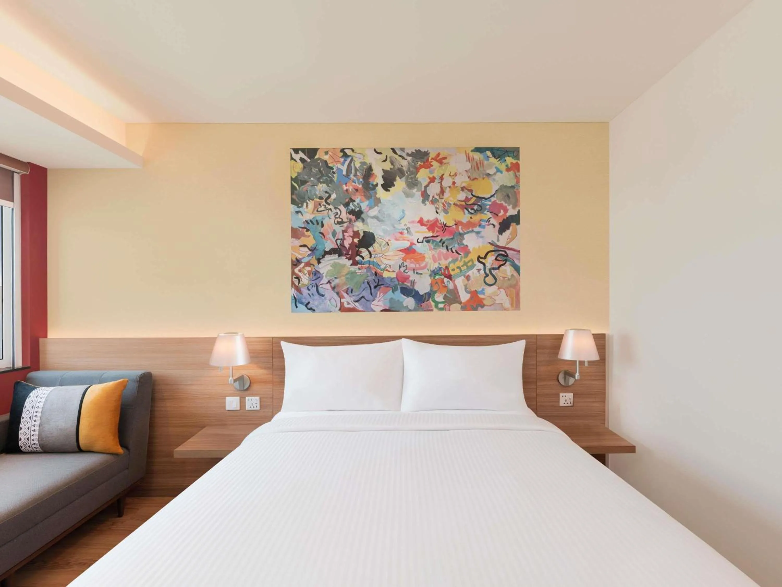 Bedroom, Bed in ibis Mumbai BKC