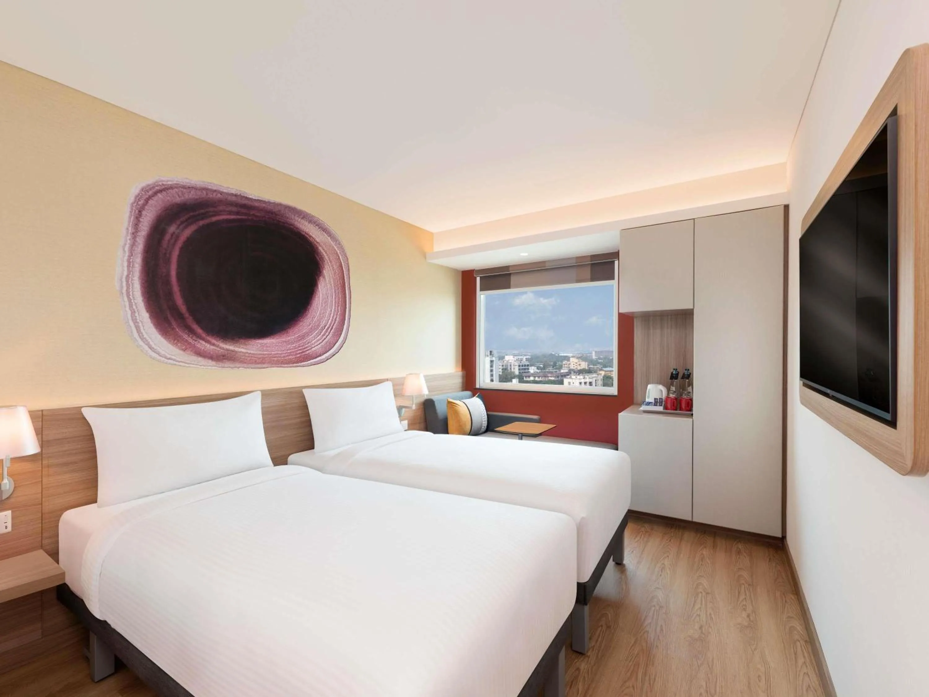 Bedroom, Bed in ibis Mumbai BKC