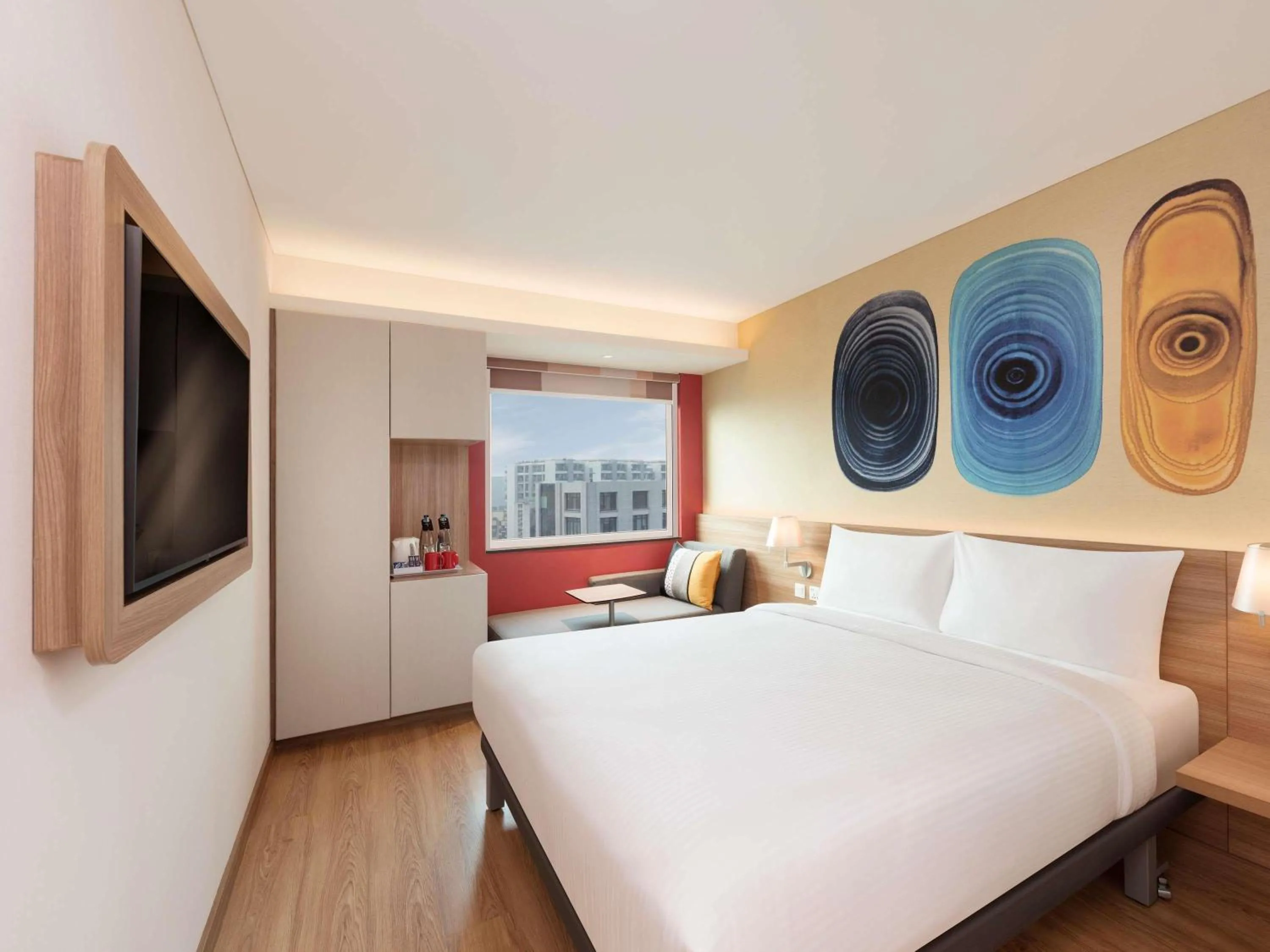 Bedroom, Bed in ibis Mumbai BKC