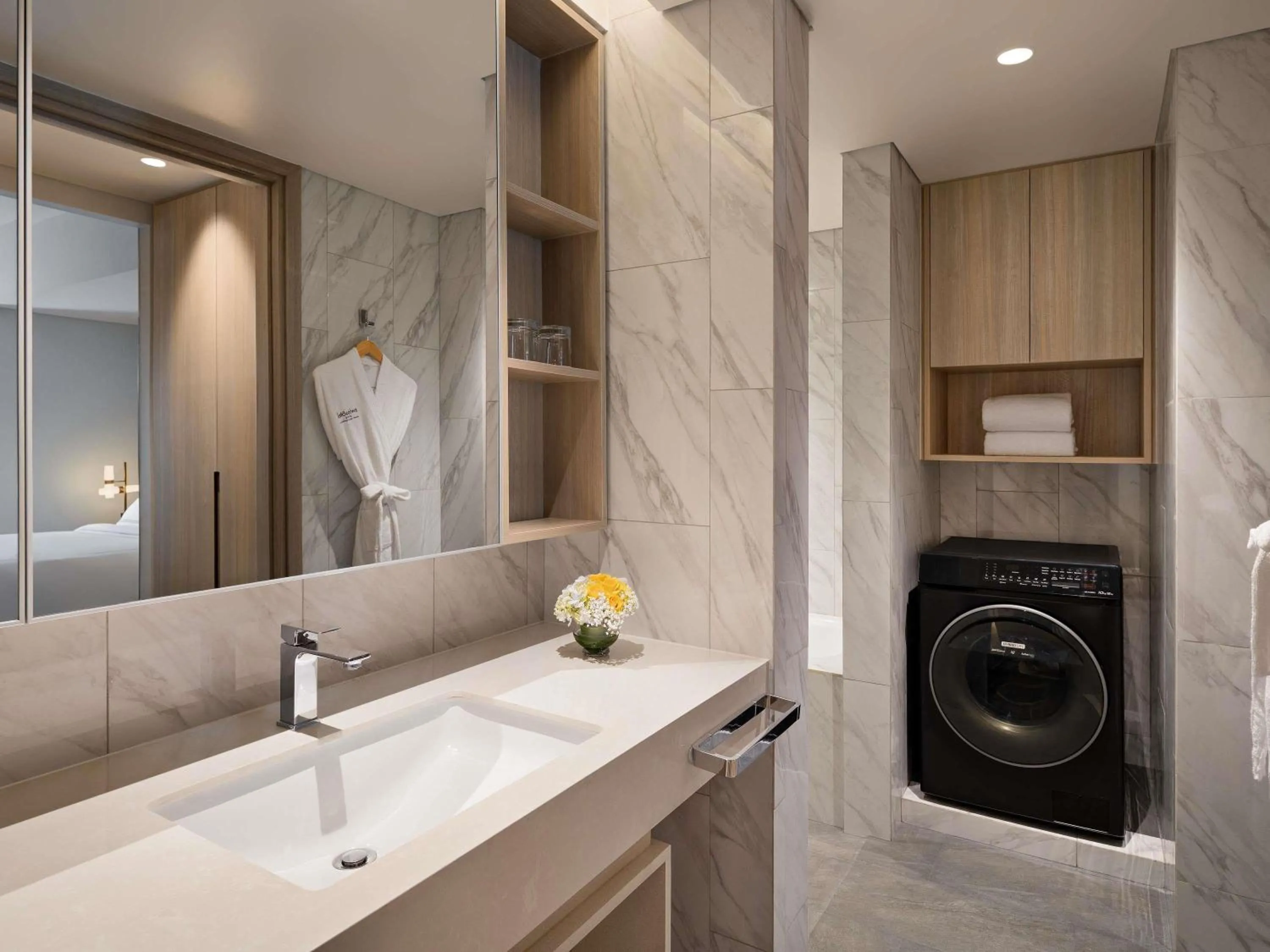 Bedroom in Swissôtel Living Jakarta Mega Kuningan