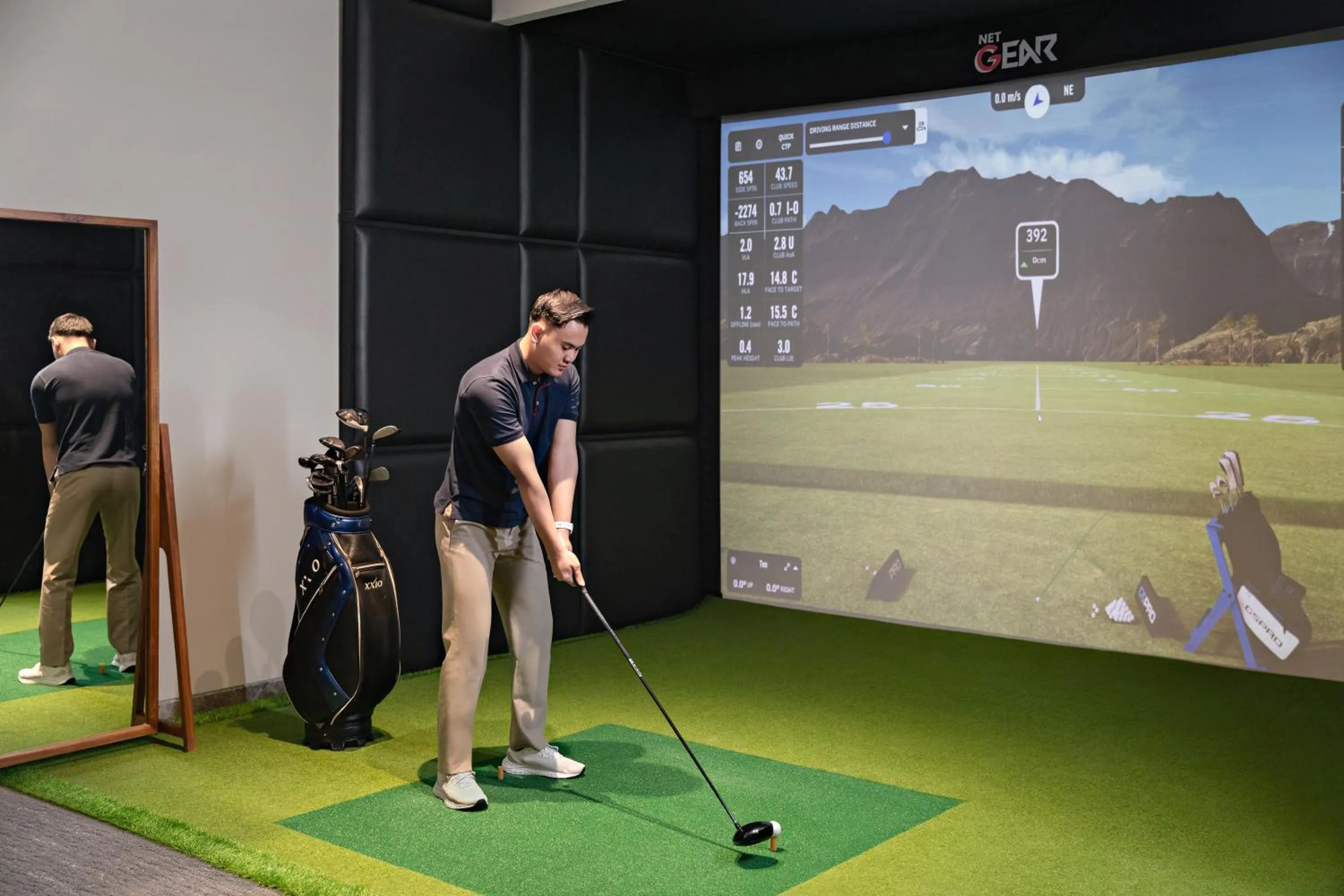 Golfcourse in Swissôtel Living Jakarta Mega Kuningan