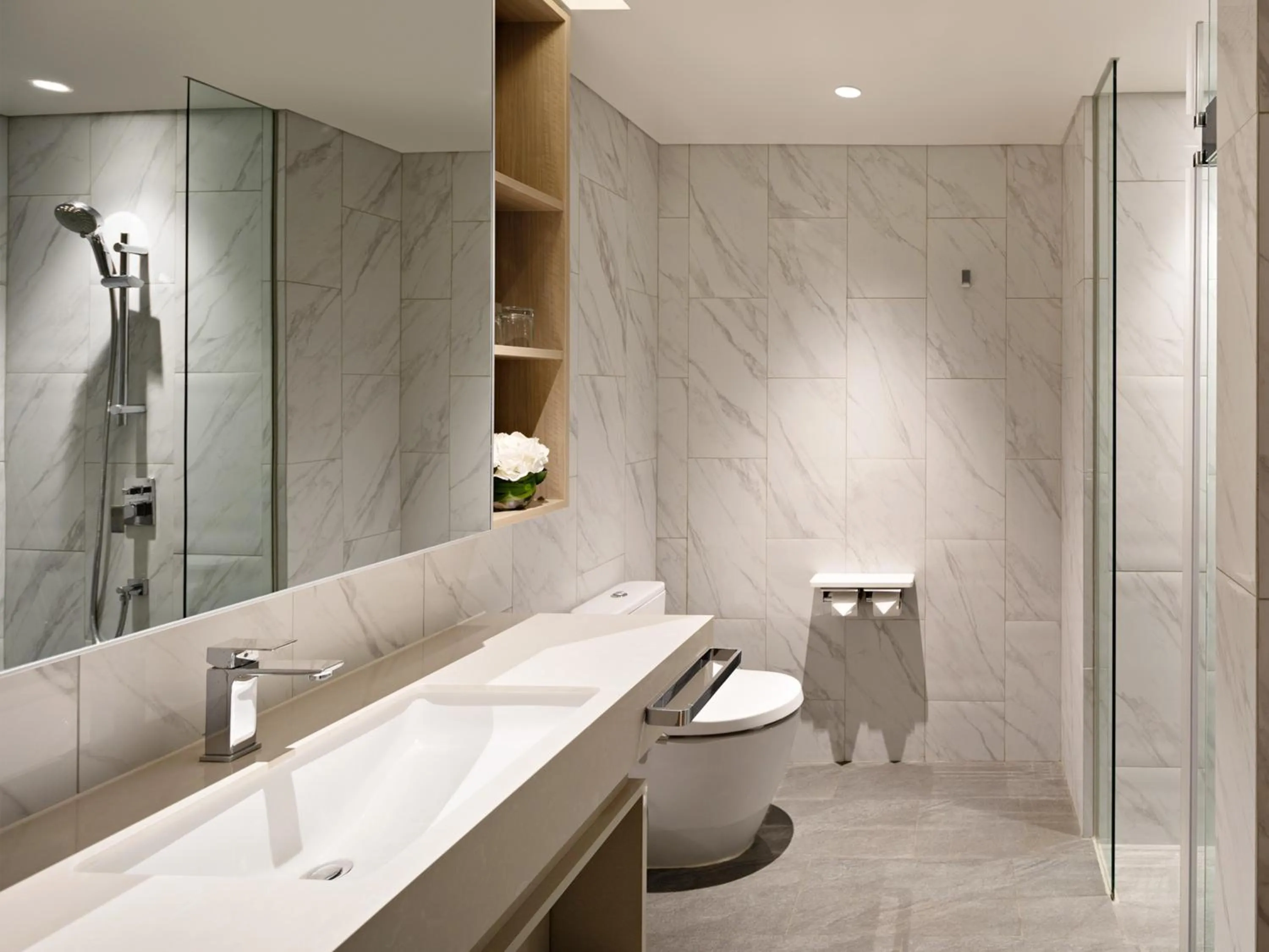 Toilet in Swissôtel Living Jakarta Mega Kuningan