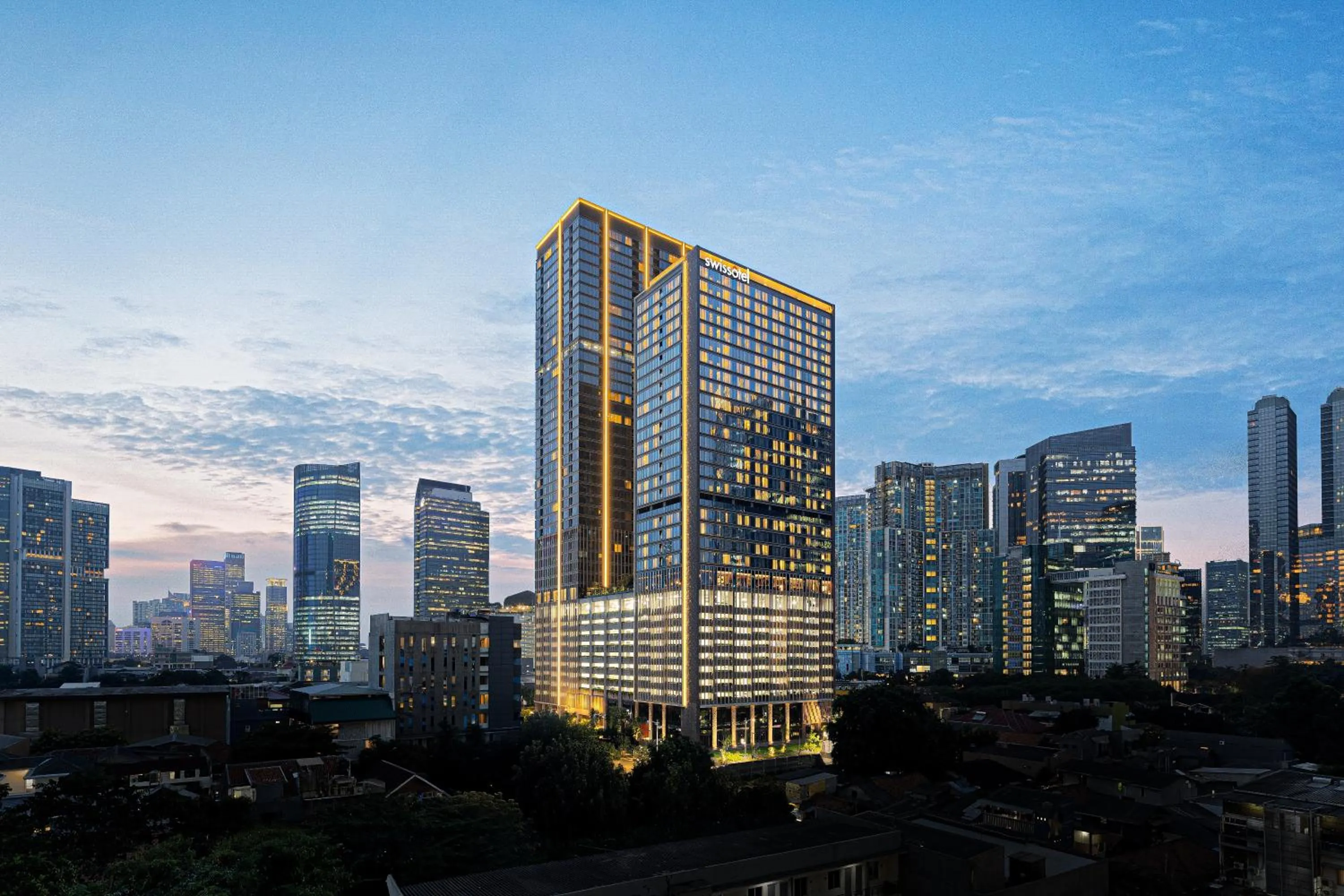 Property building in Swissôtel Living Jakarta Mega Kuningan