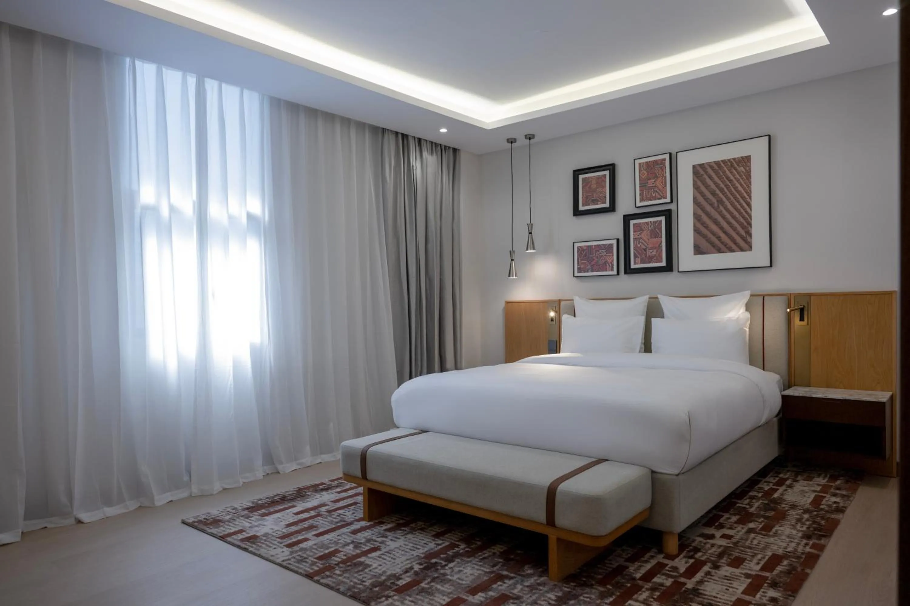 Bedroom, Bed in Mercure Hotel Khamis Mushait by Accor