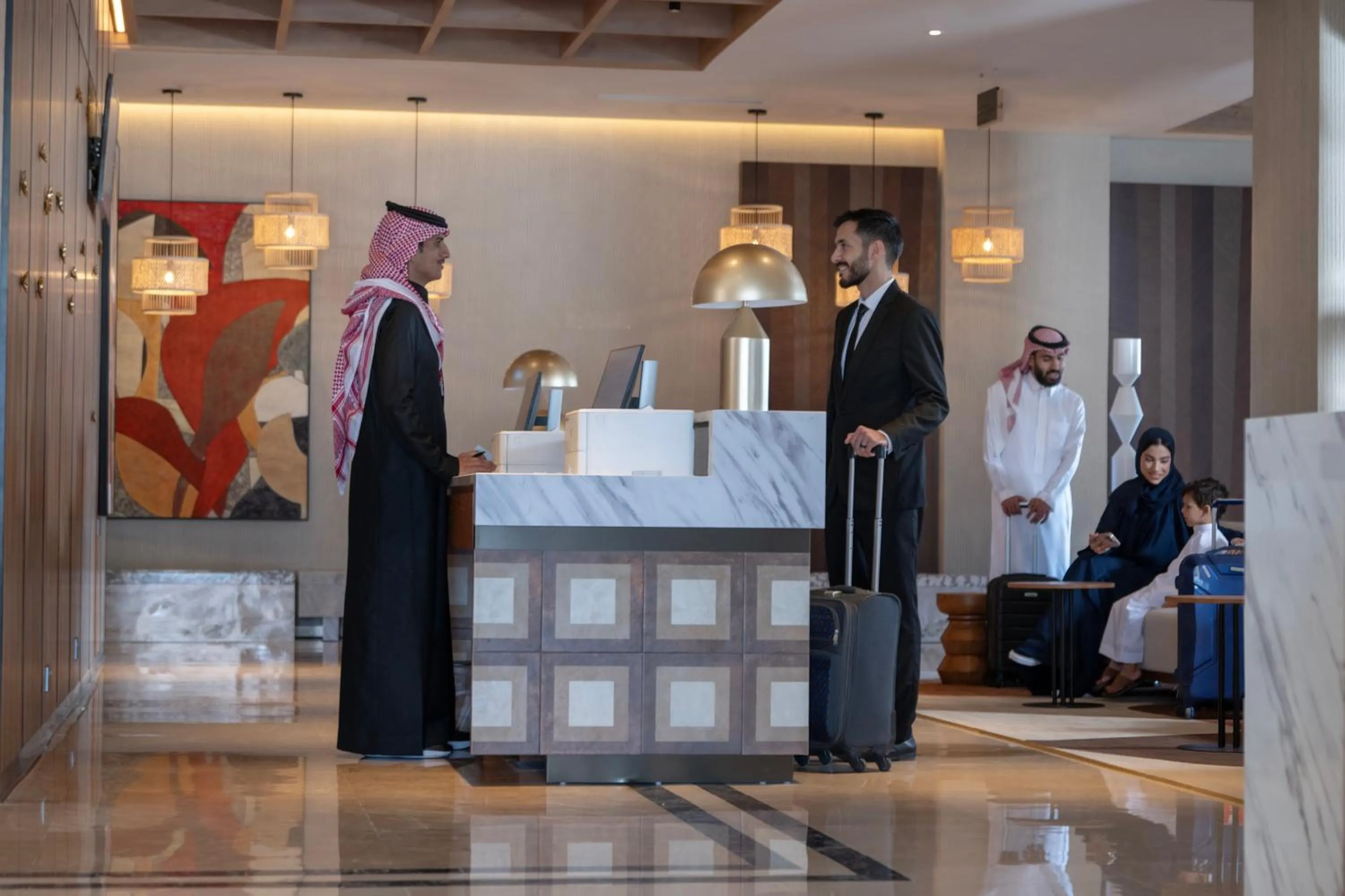 Lobby or reception in Mercure Hotel Khamis Mushait by Accor