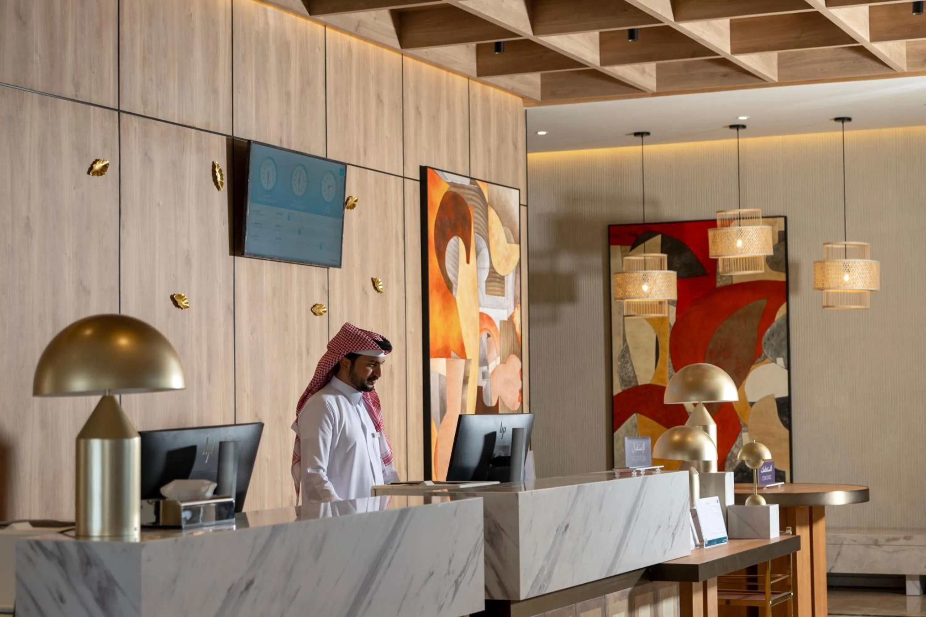 Lobby or reception in Mercure Hotel Khamis Mushait by Accor