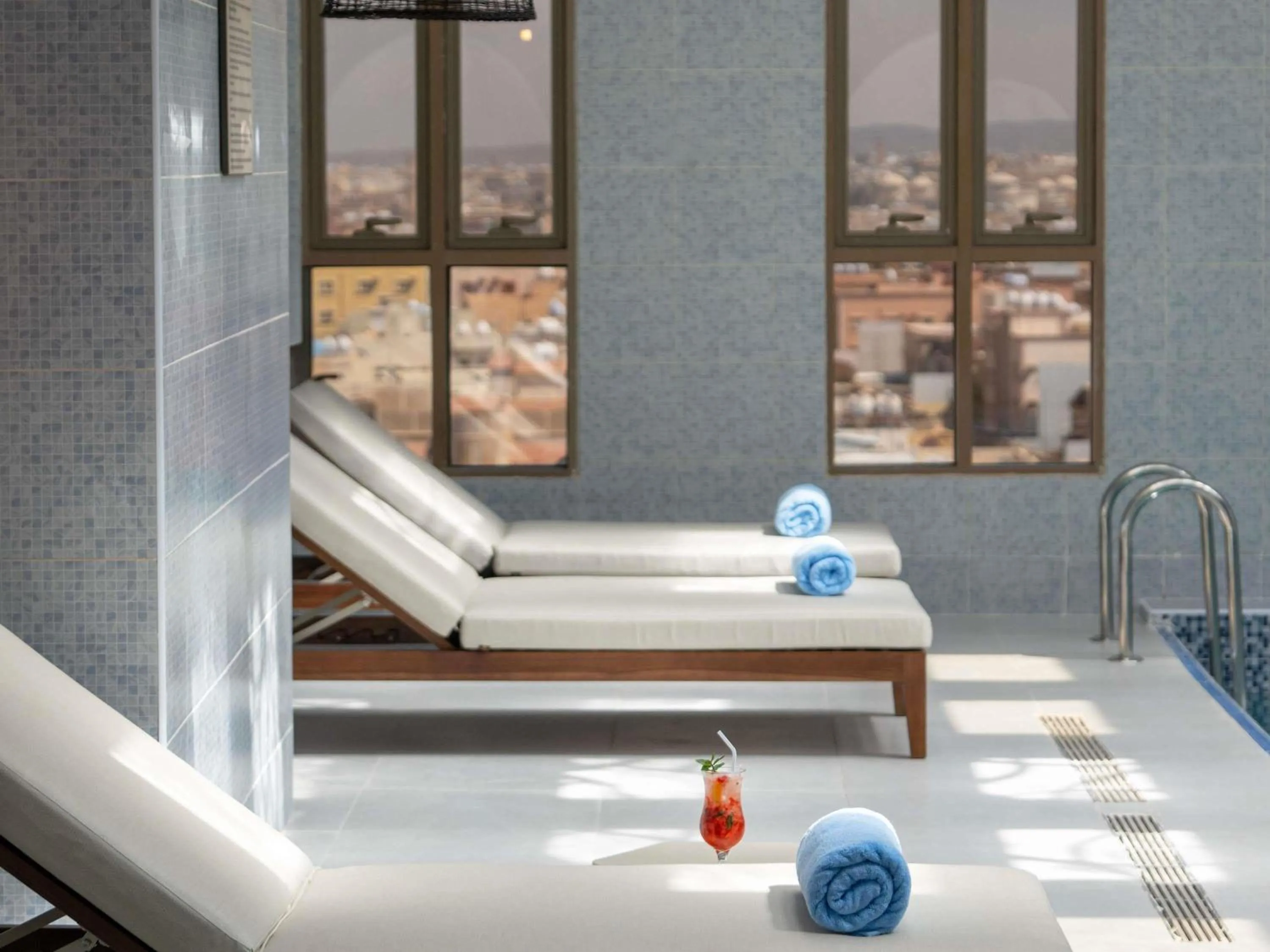 Pool view in Mercure Hotel Khamis Mushait by Accor