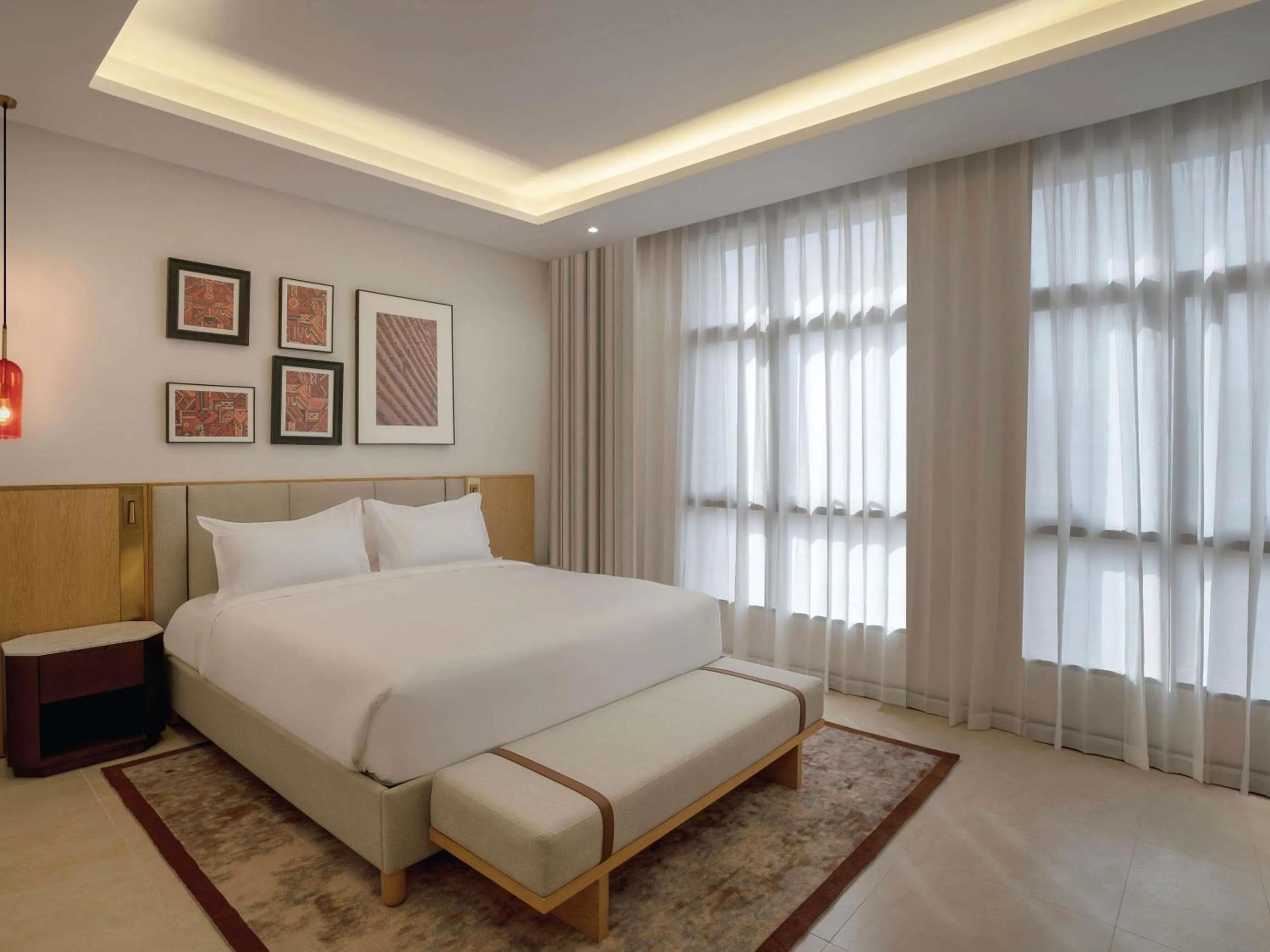 Bedroom, Bed in Mercure Hotel Khamis Mushait by Accor