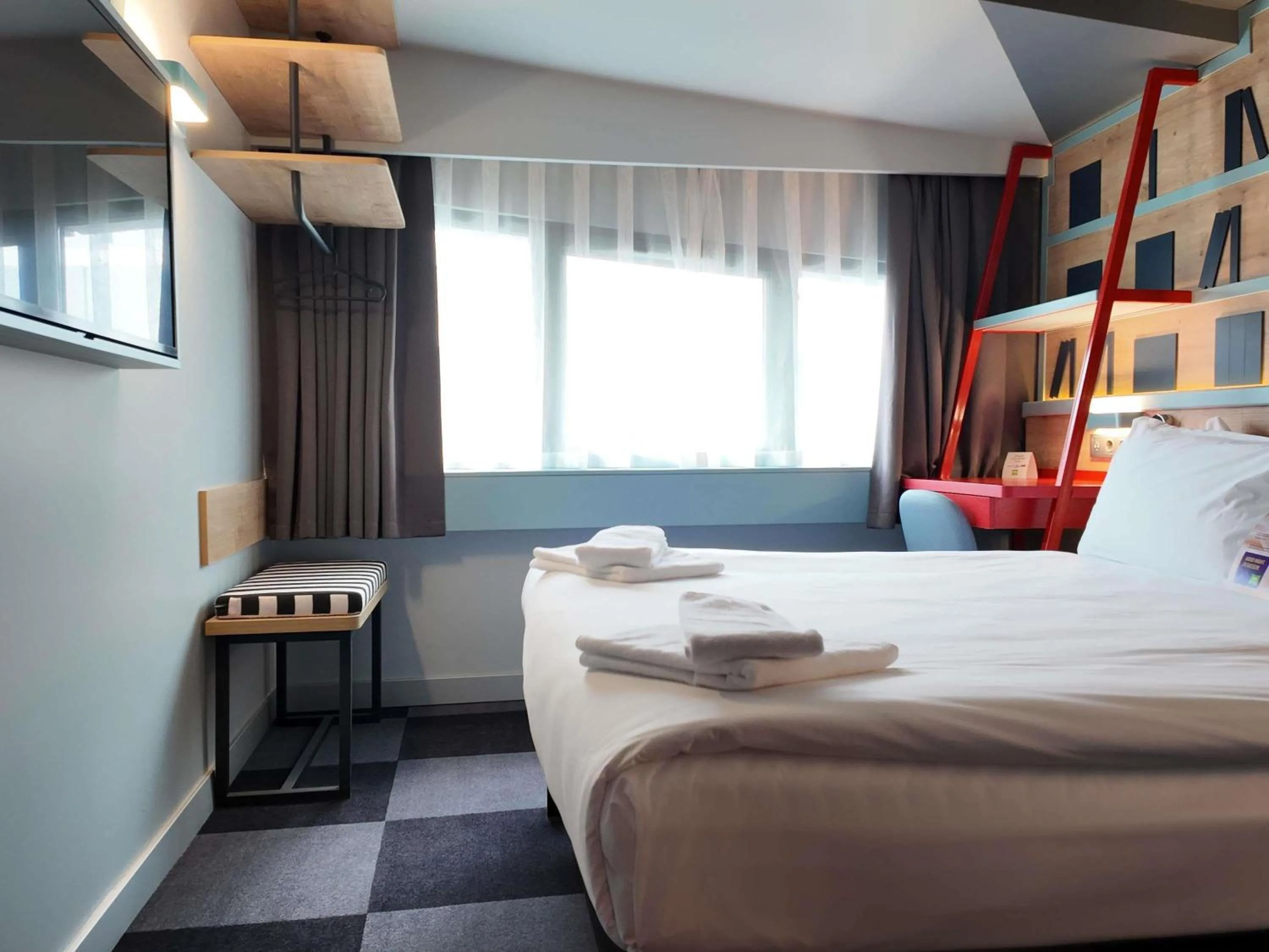 Bedroom, Bed in ibis Styles Ankara