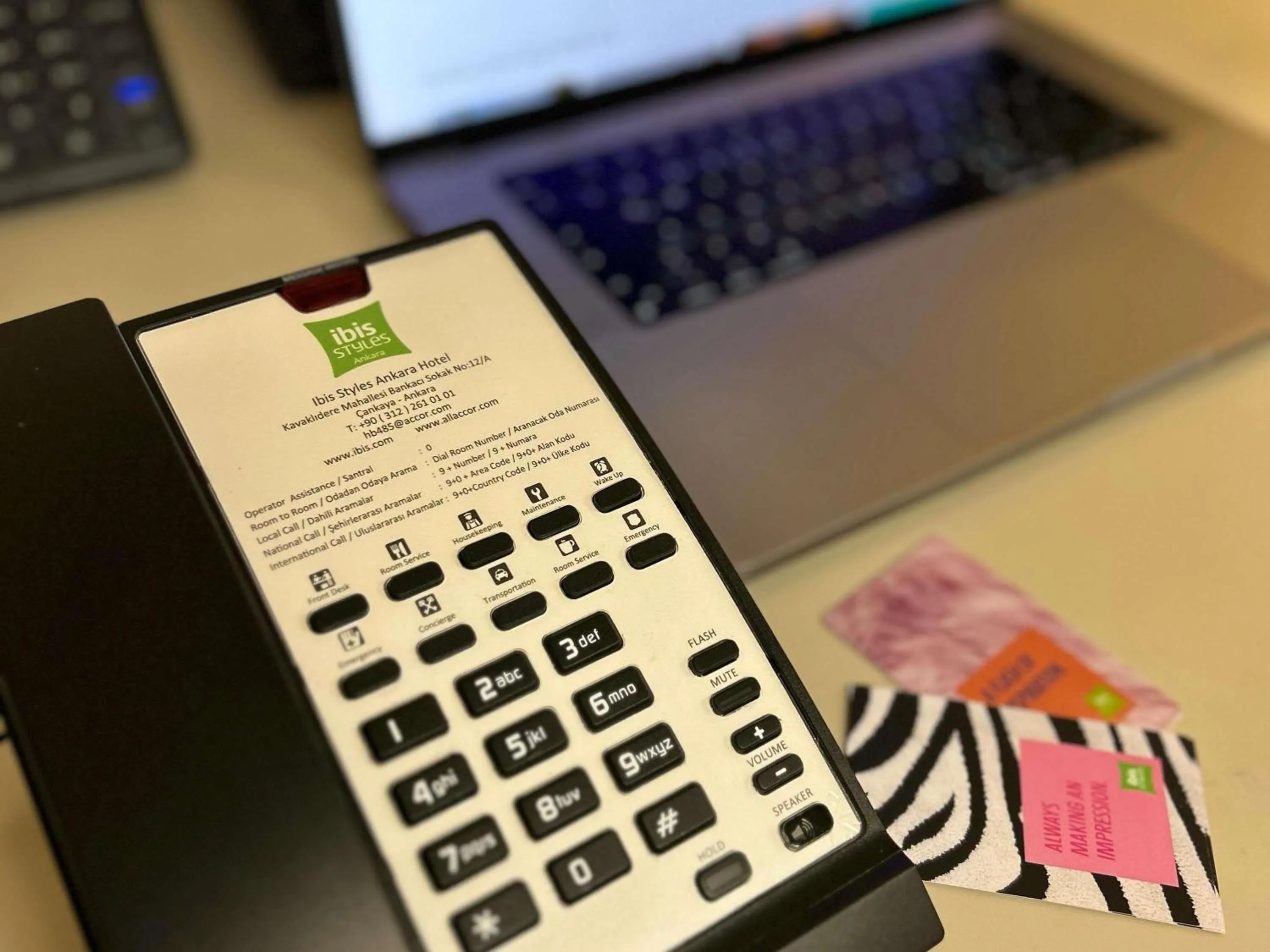 Bedroom in ibis Styles Ankara