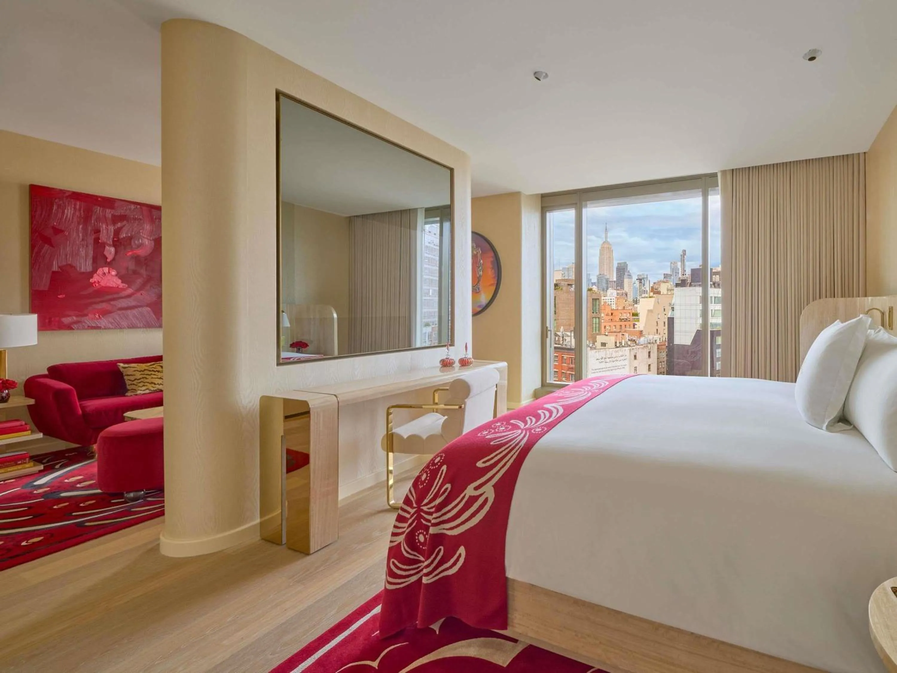 Bedroom, Bed in Faena New York
