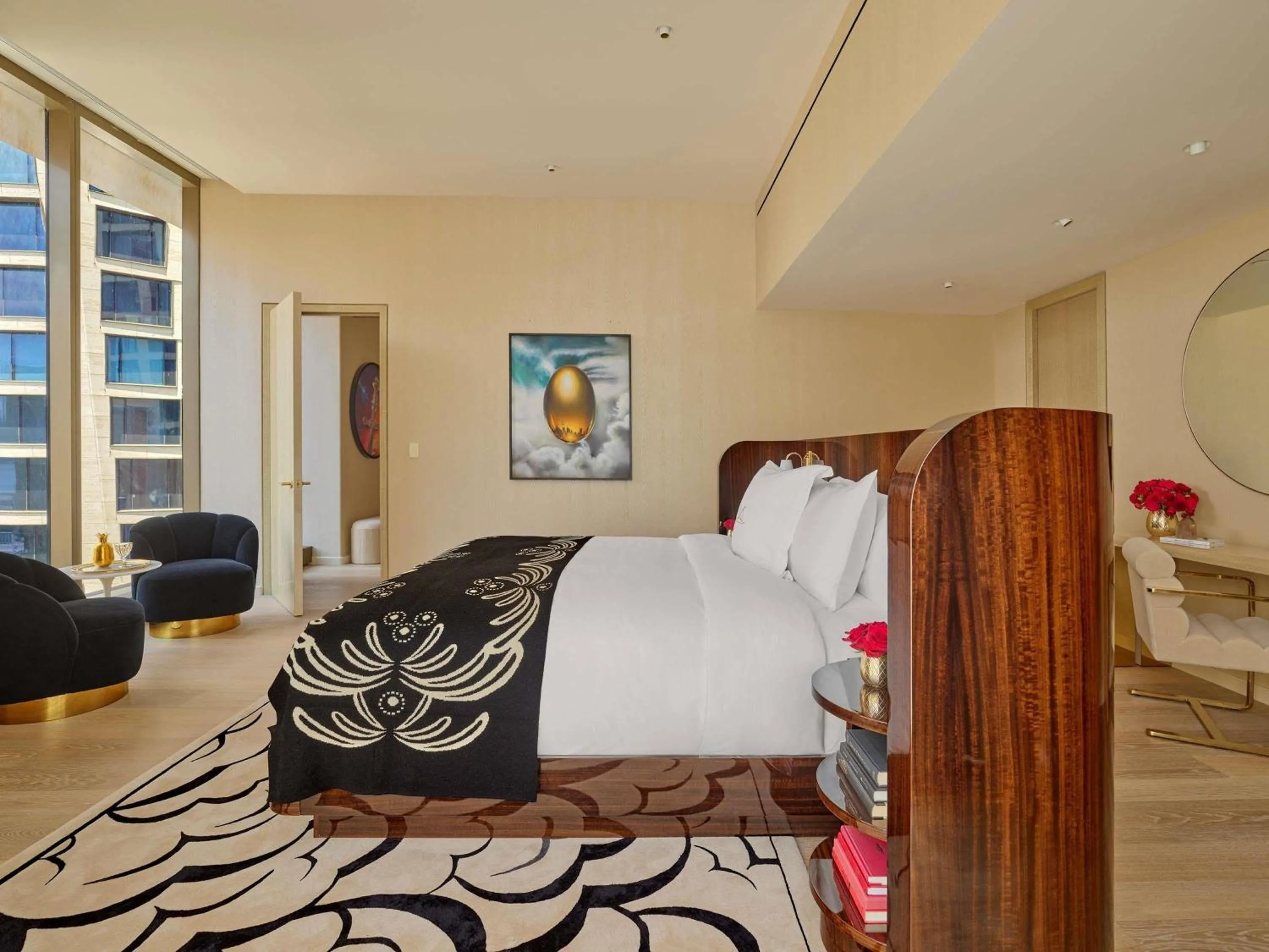 Bedroom, Bed in Faena New York