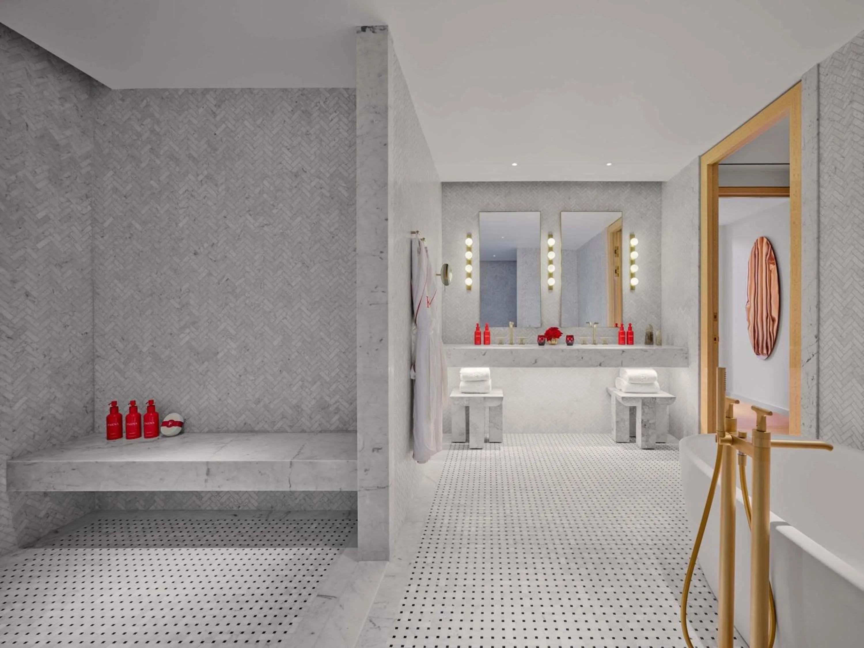 Bedroom in Faena New York