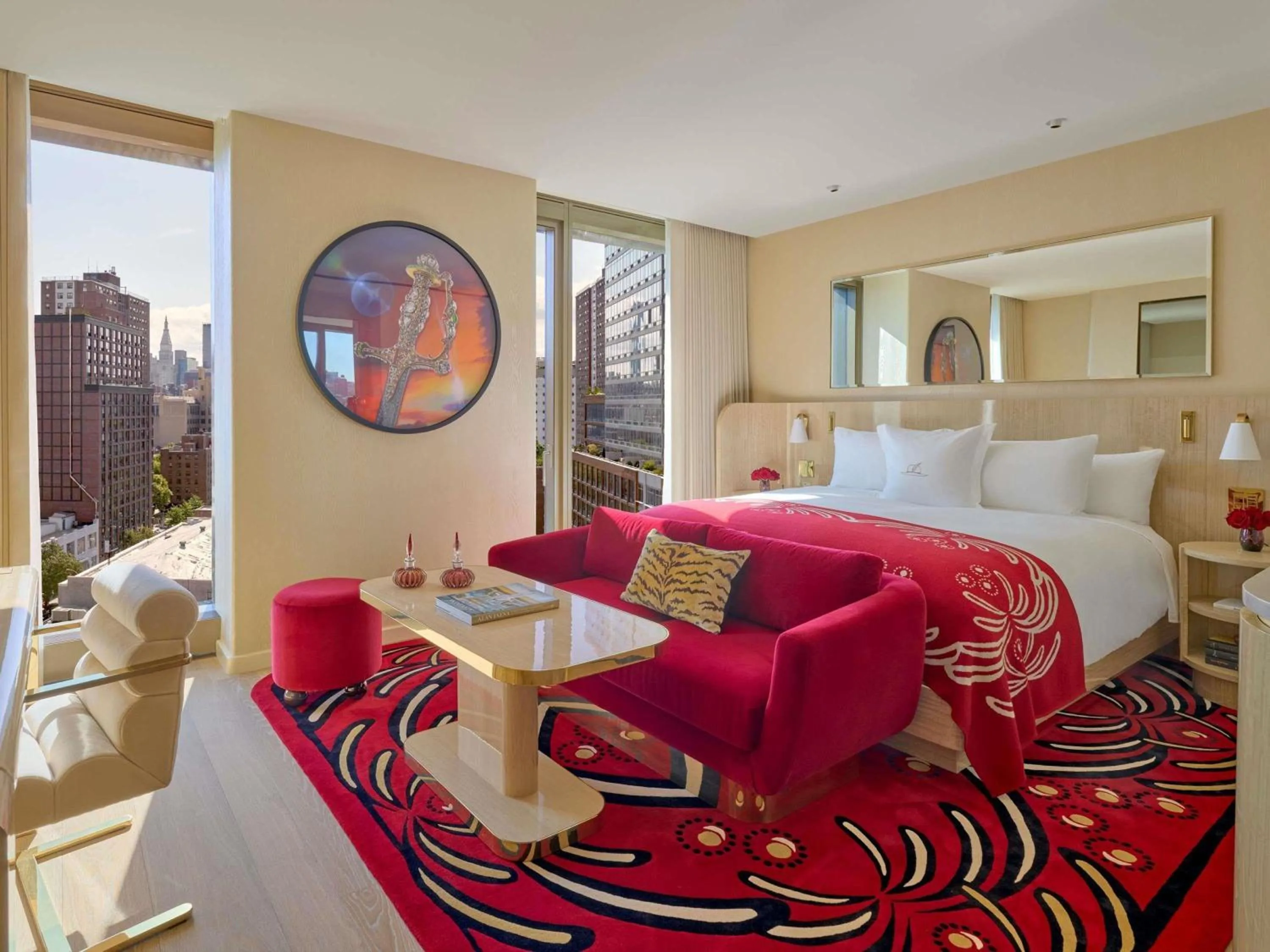 Bedroom, Bed in Faena New York
