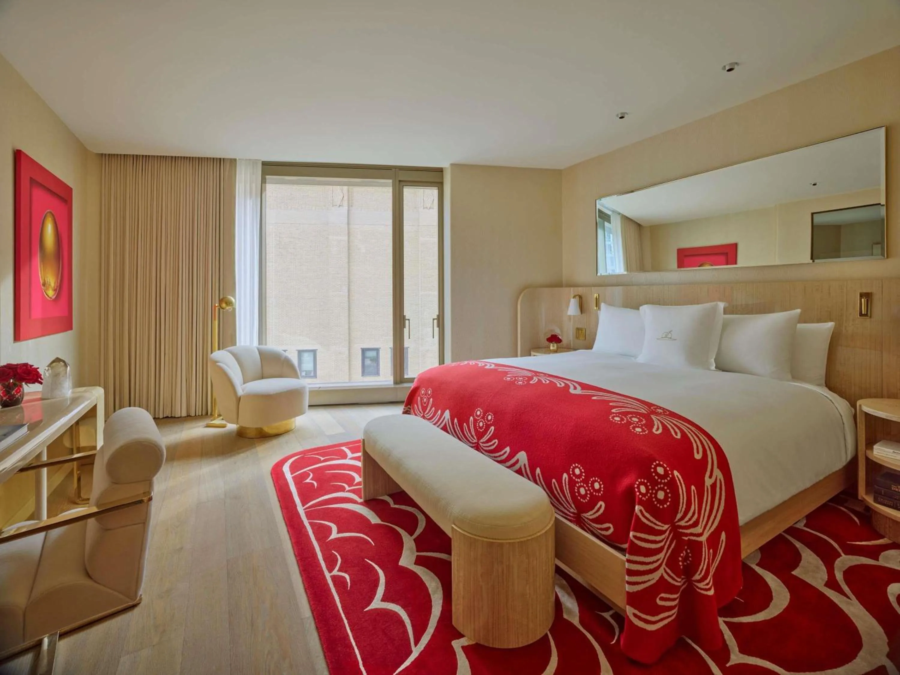 Bedroom, Bed in Faena New York