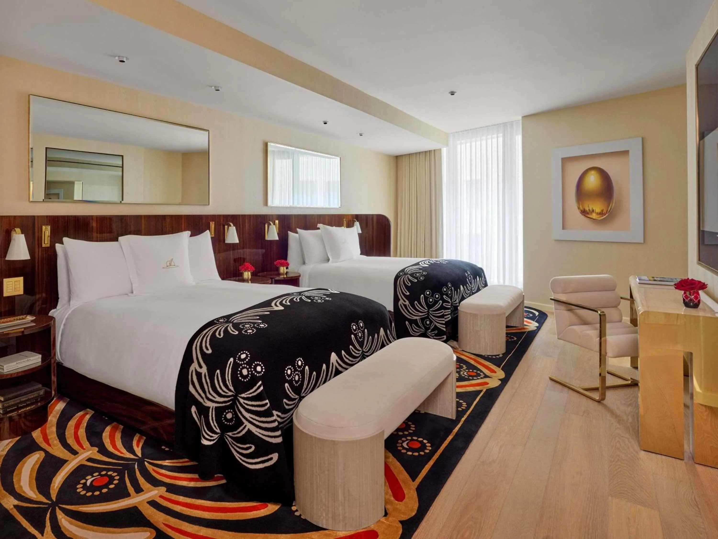 Bedroom, Bed in Faena New York