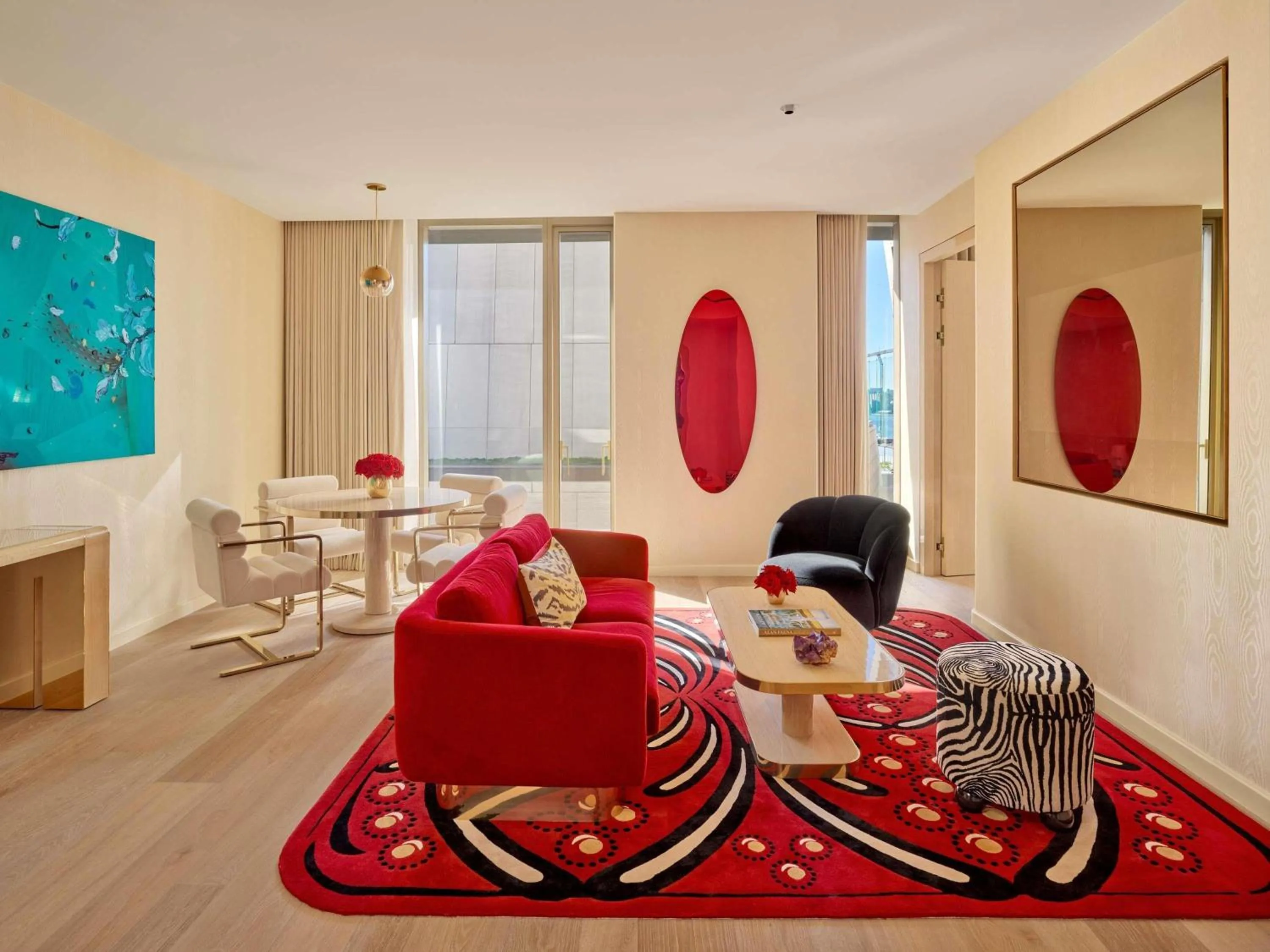 Bedroom in Faena New York