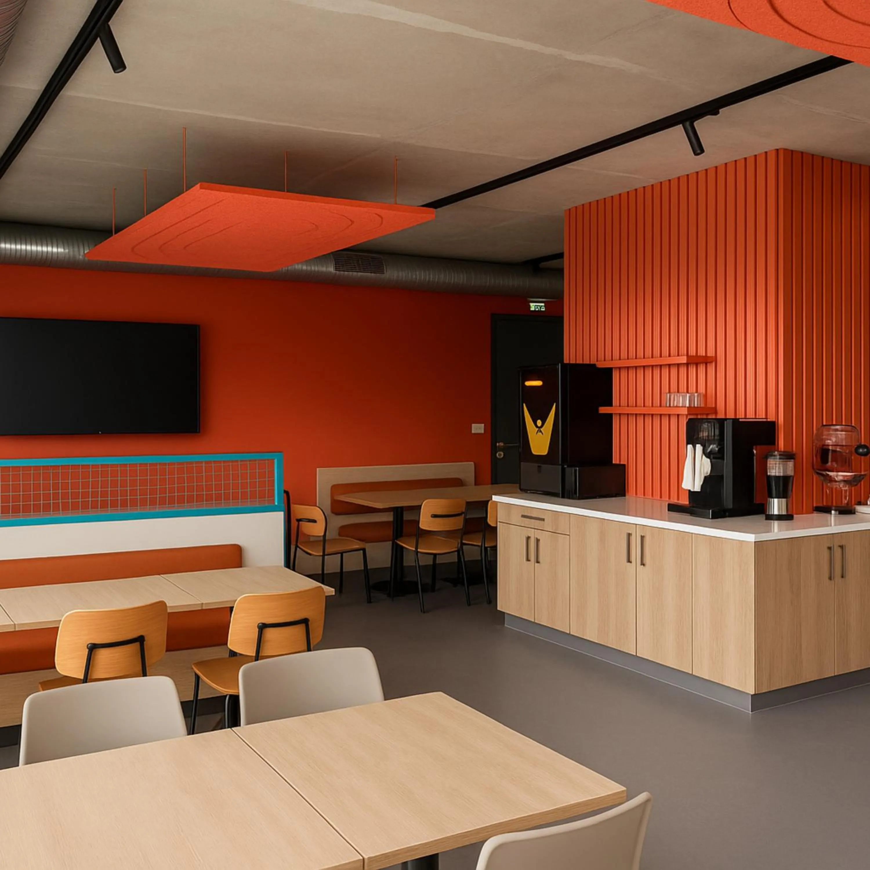 Buffet breakfast in ibis budget Auxerre Nord