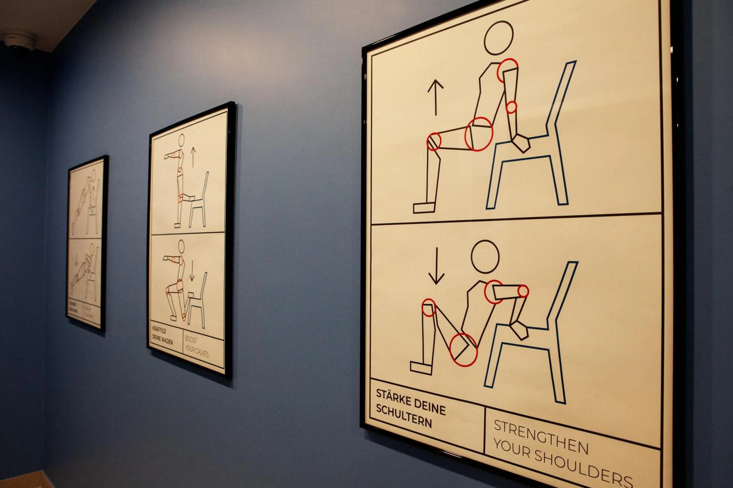 Decorative detail in ibis budget Hotel Berlin Airport