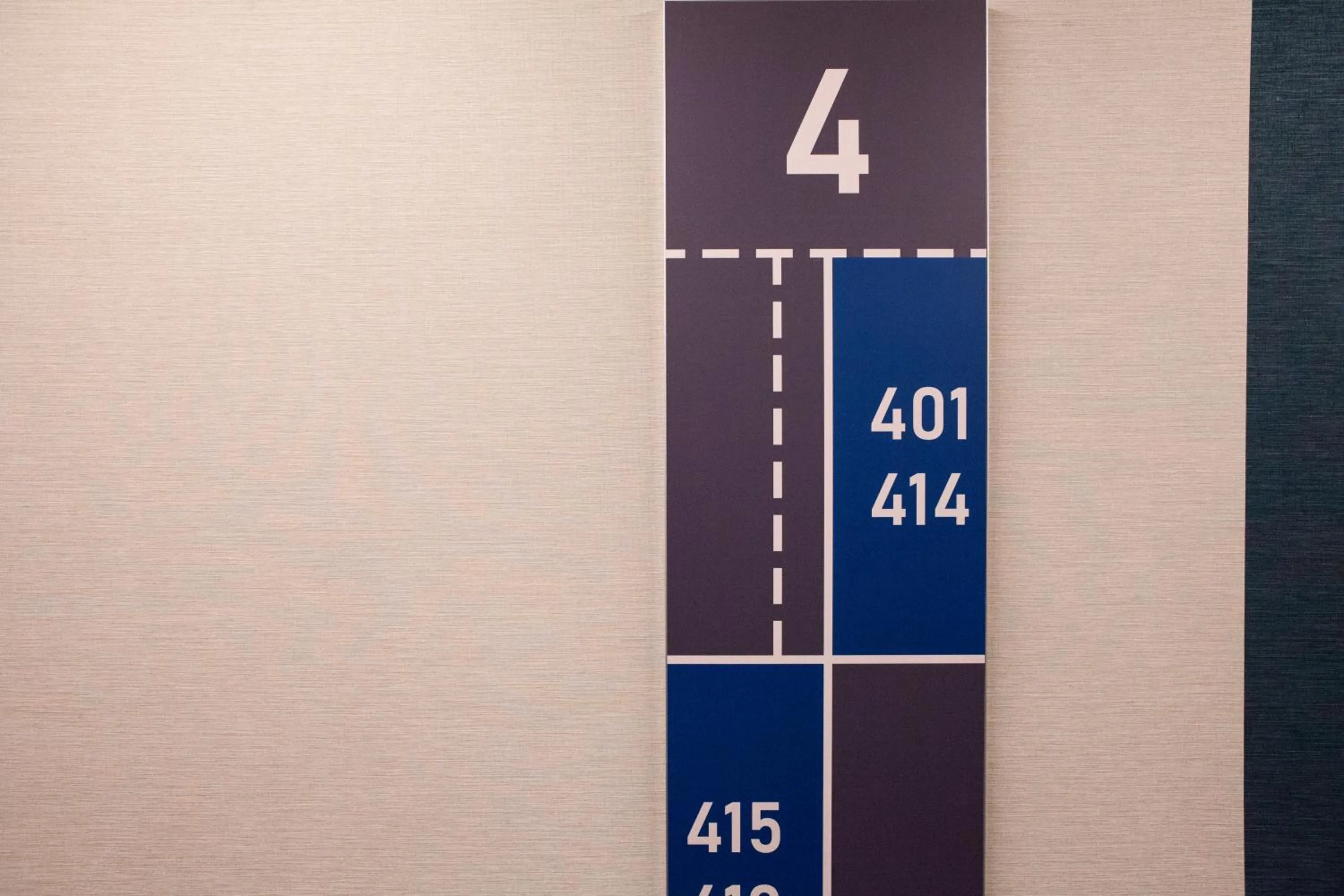 Decorative detail in ibis budget Hotel Berlin Airport