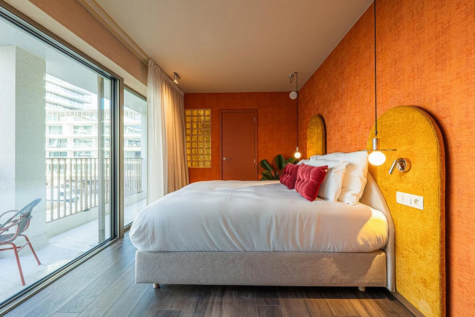 View (from property/room), Bed in The Ostendian