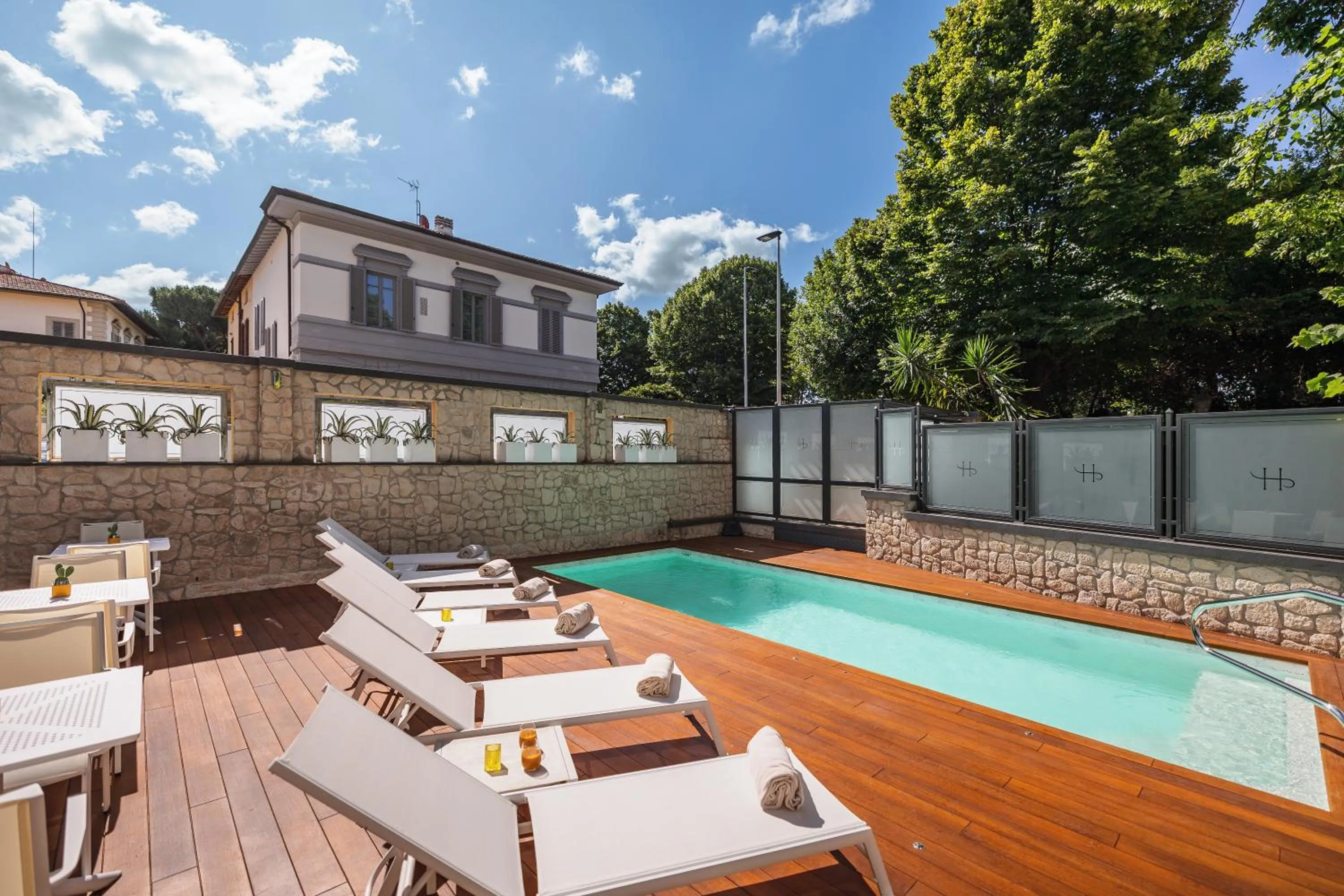 Swimming pool in LHP River Club